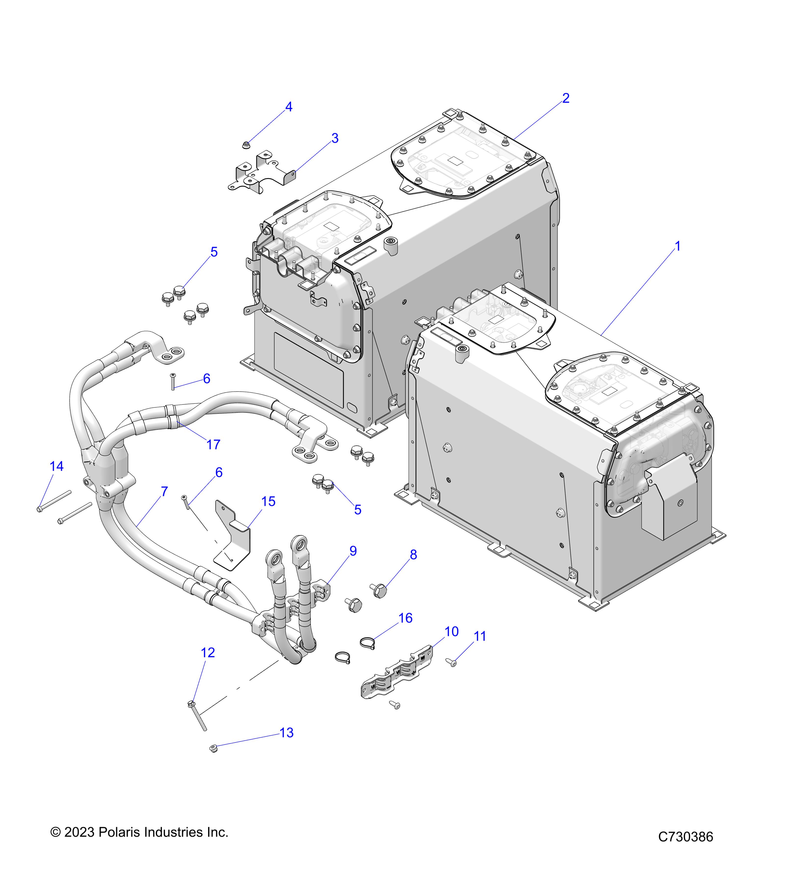 Part Number : 5273870-329 BRKT-HARNESS ROUTING BLK