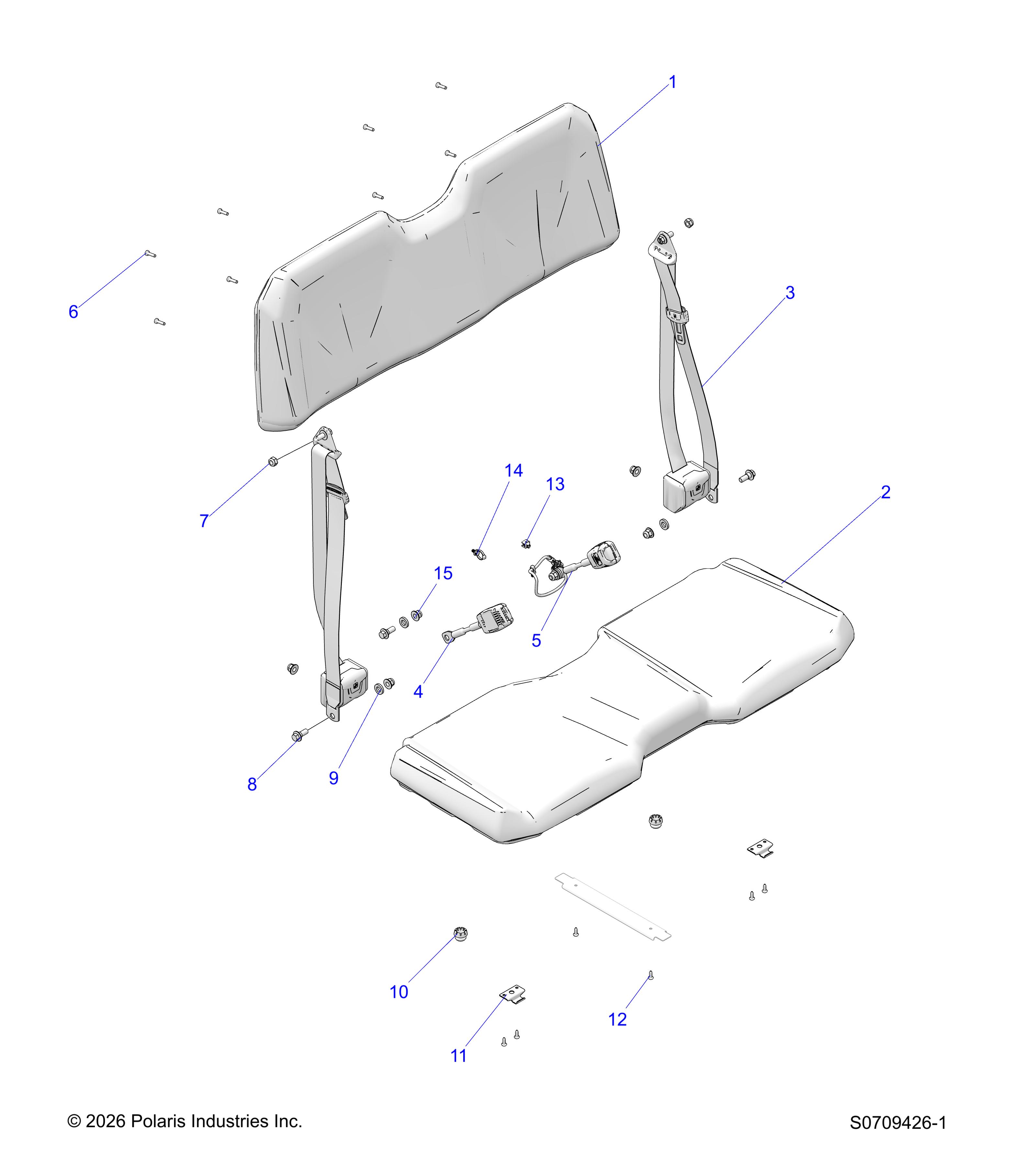 BODY, SEATS, FRONT