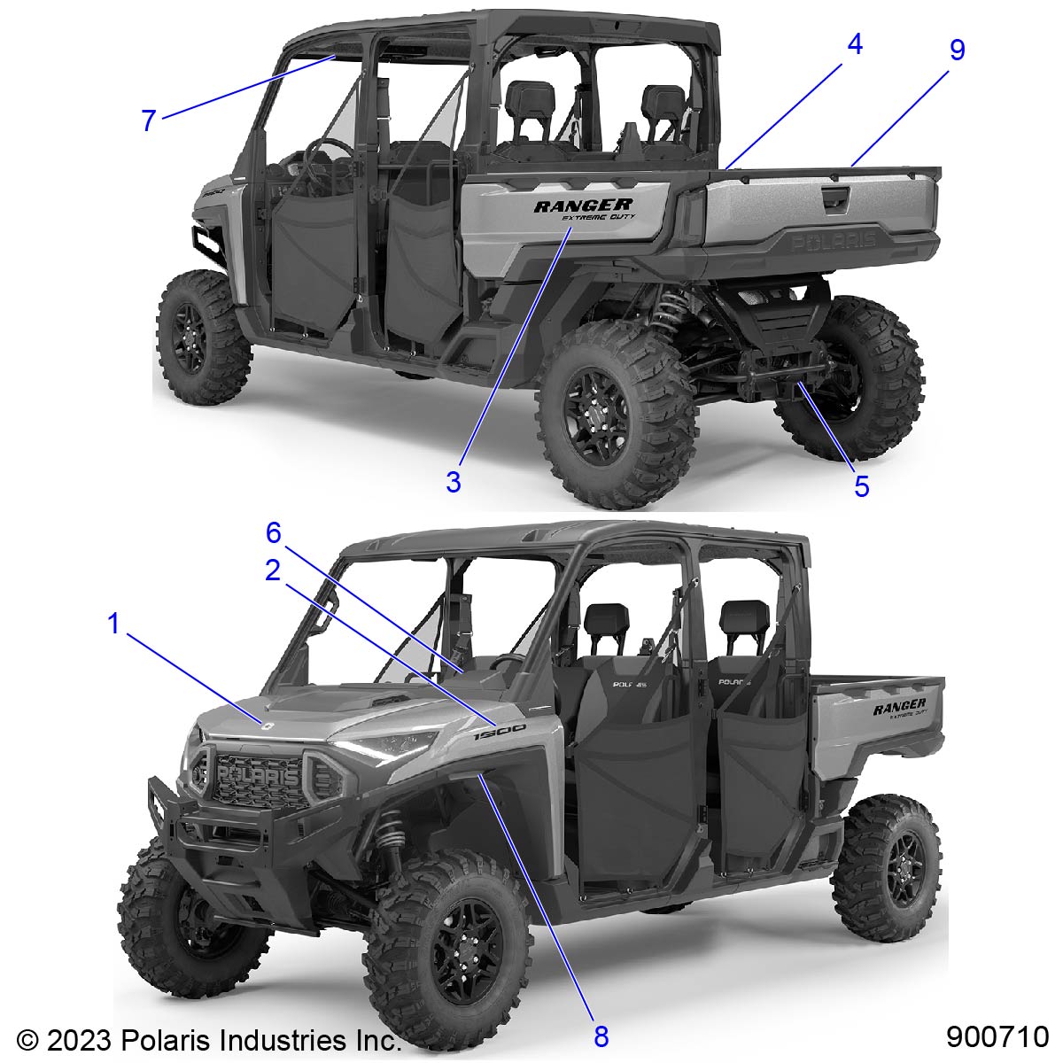 Part Number : 7199252 DECAL-BOXSIDERGR XDRH