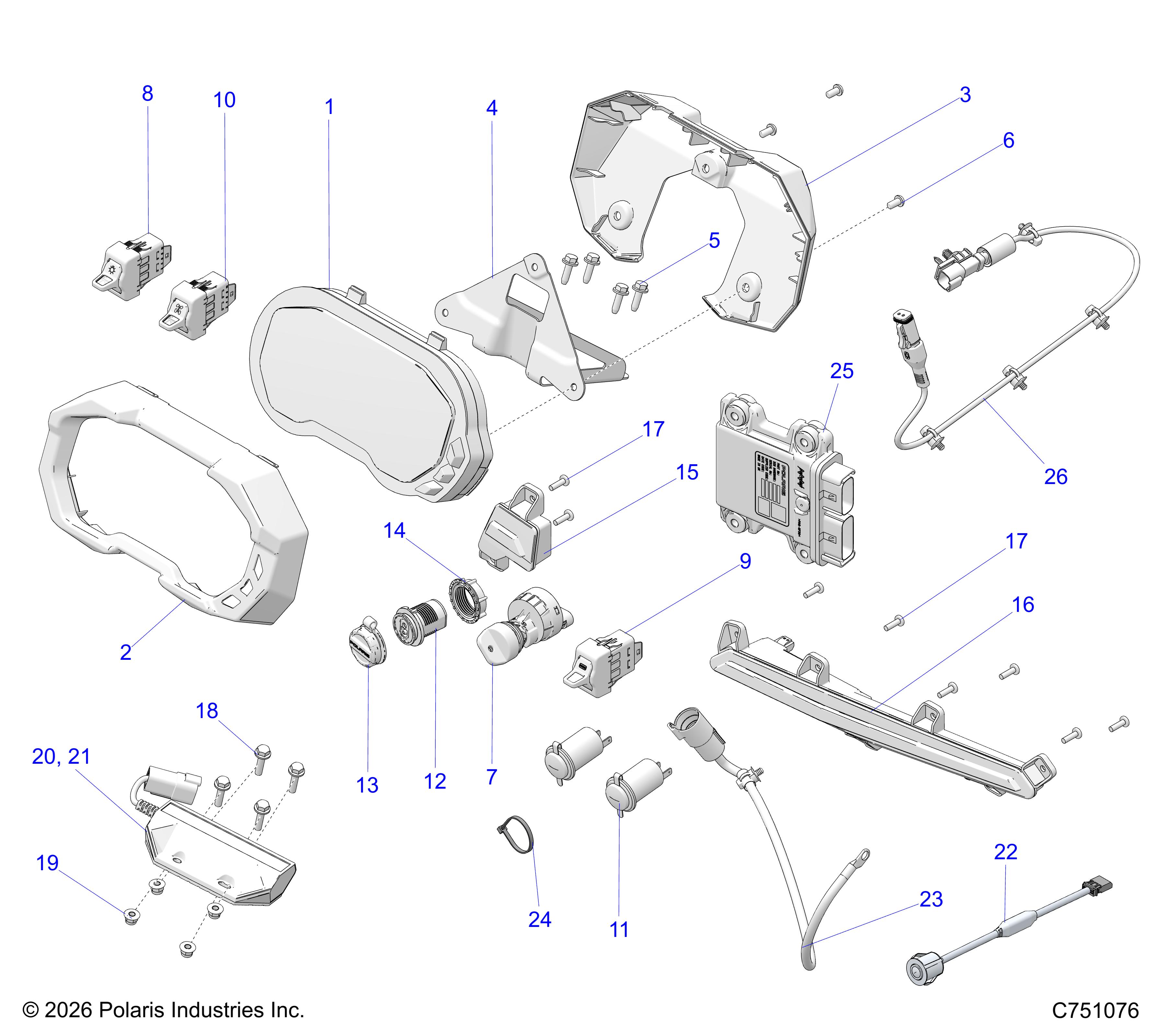ELECTRICAL, DASH INSTRUMENTS, CONTROLS, & LIGHTING