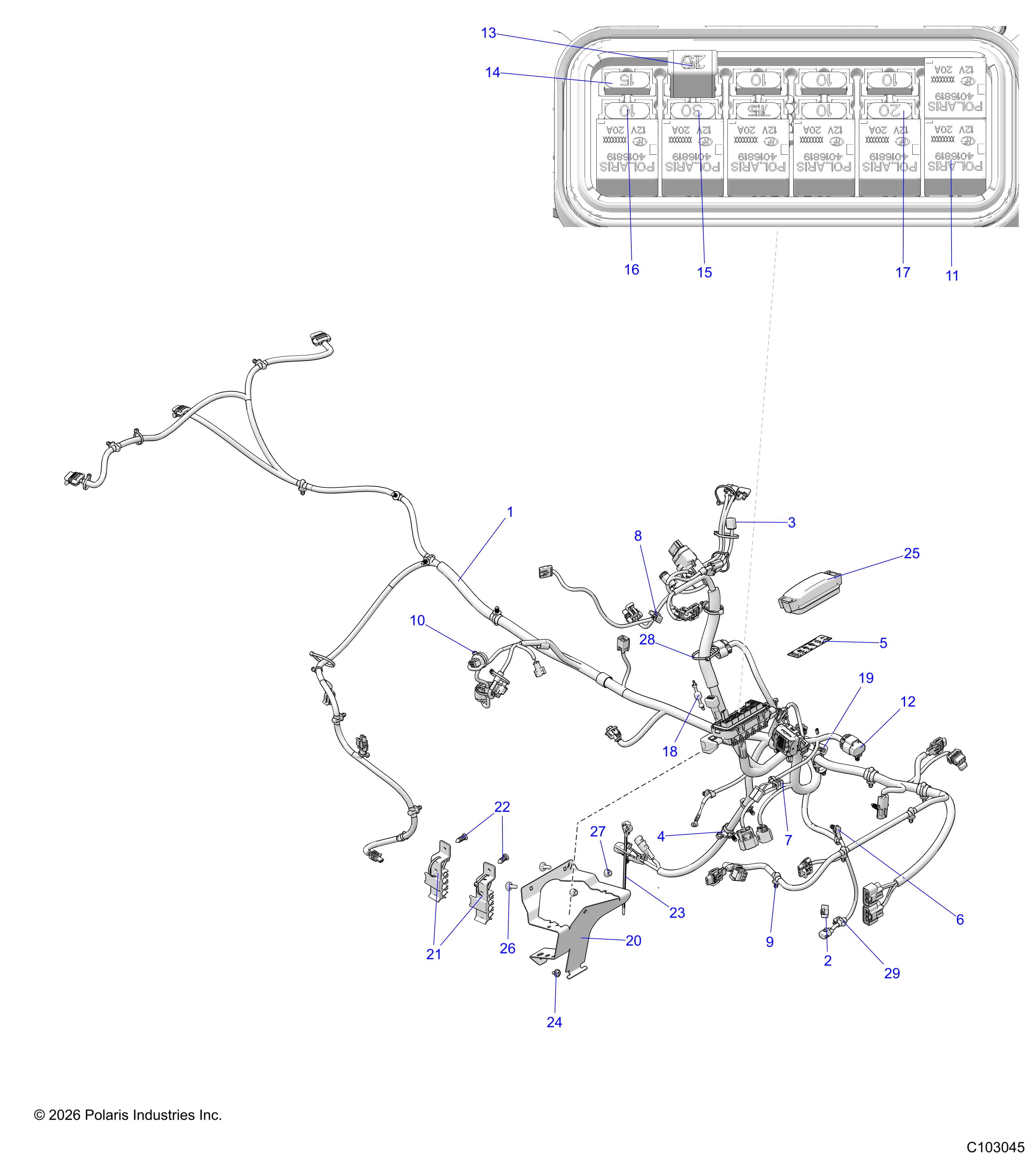 ELECTRICAL, MAIN WIRE HARNESS
