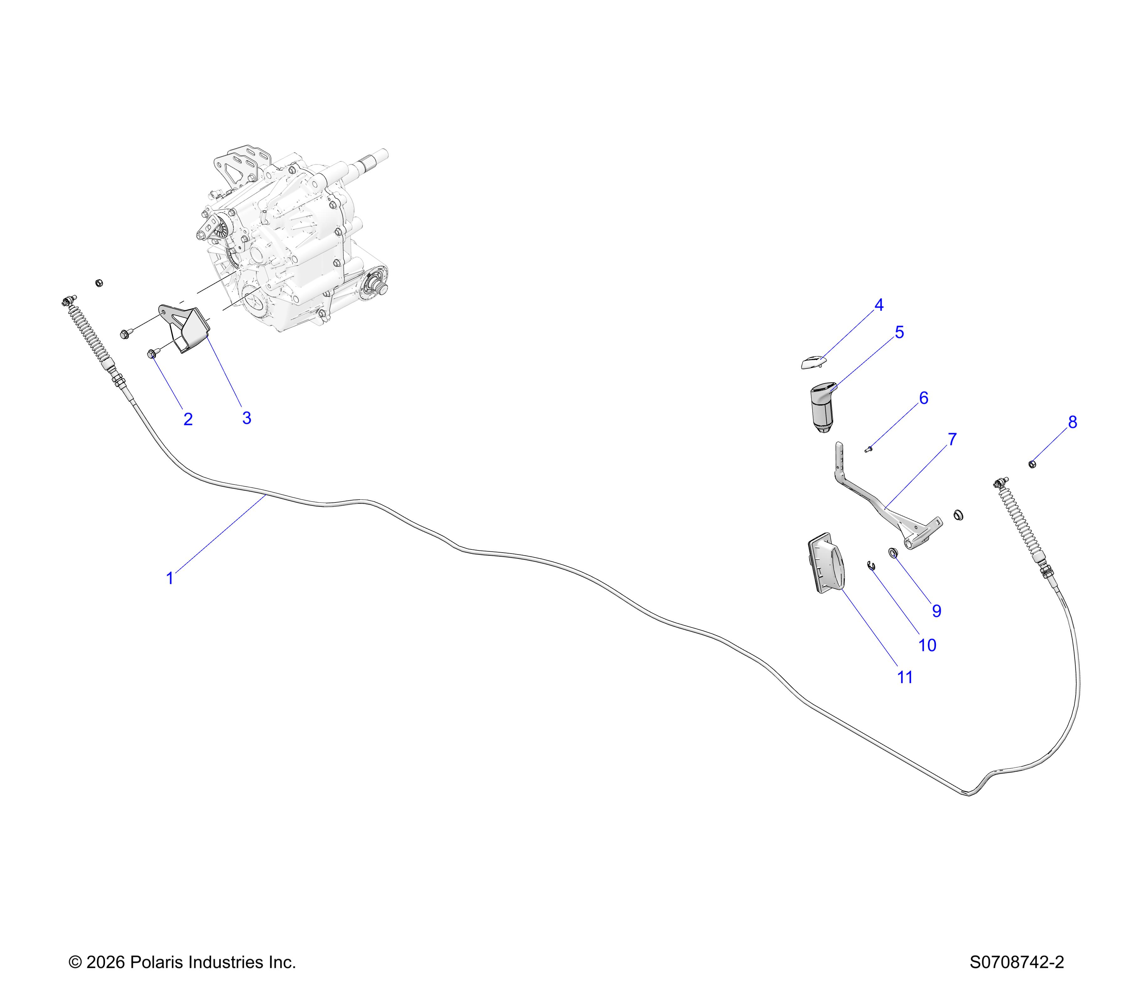 DRIVE TRAIN, GEAR SELECTOR