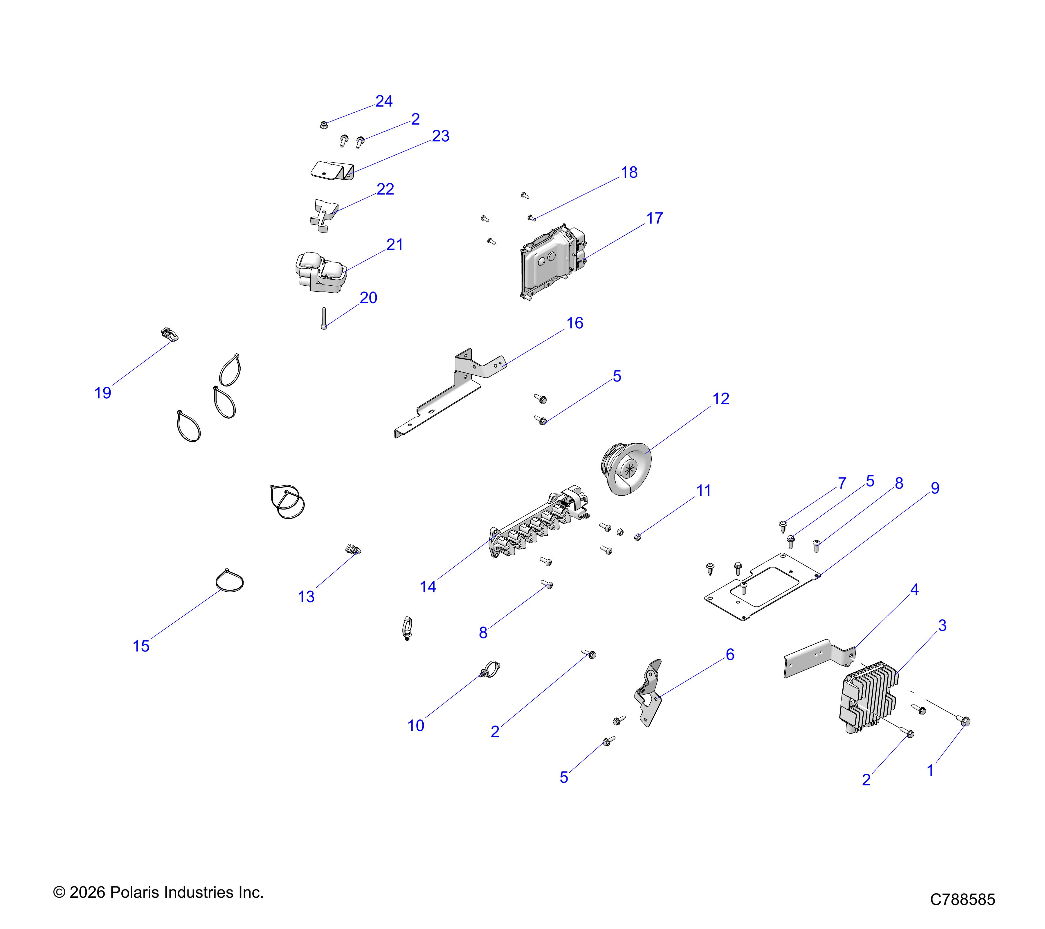 ELECTRICAL, HARNESS COMPONENTS