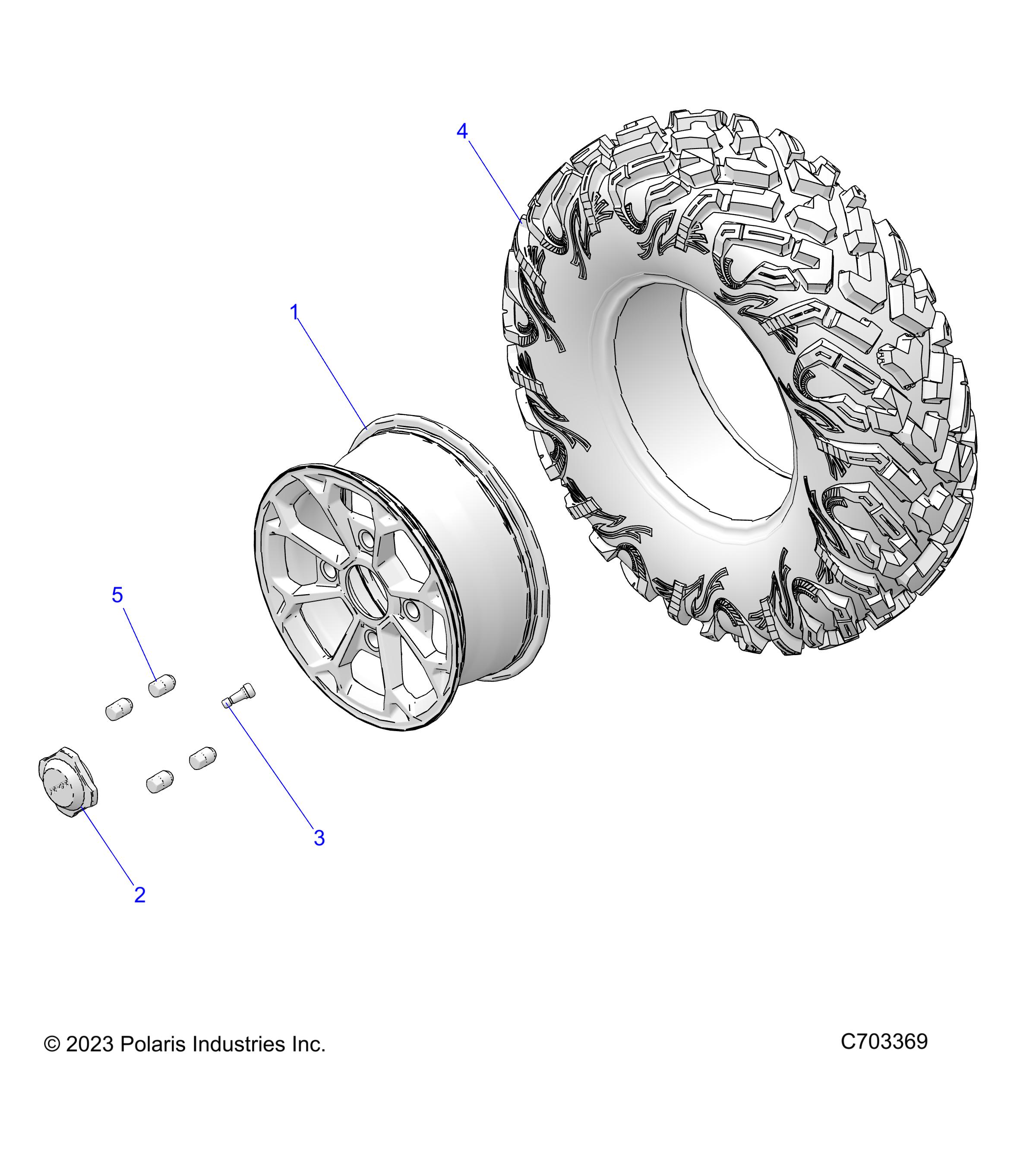 Part Number : 5417415 TIRE-29X9.00R14 BIGHORN 3 EM