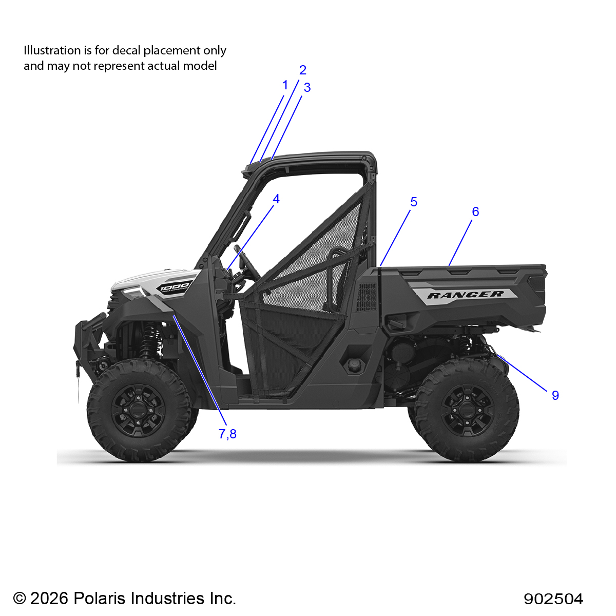 BODY, DECALS, GENERAL