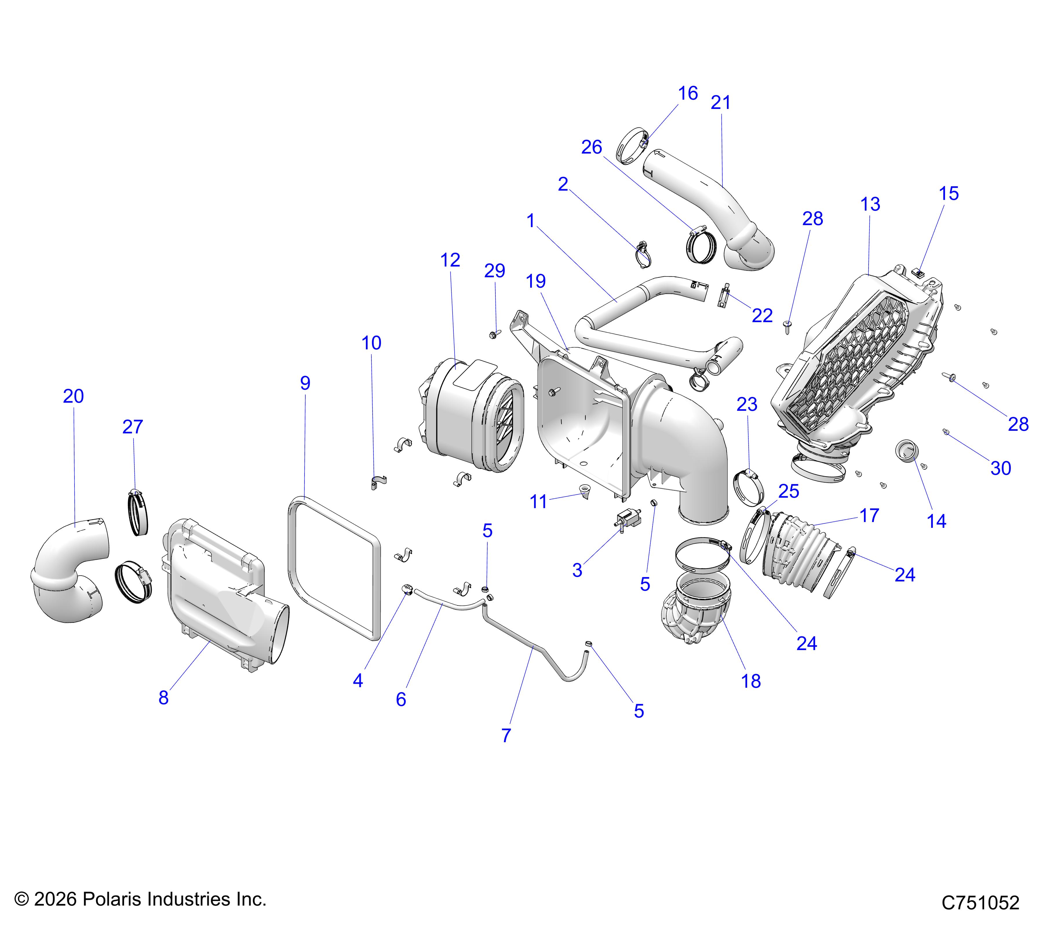 ENGINE, AIR INTAKE SYSTEM