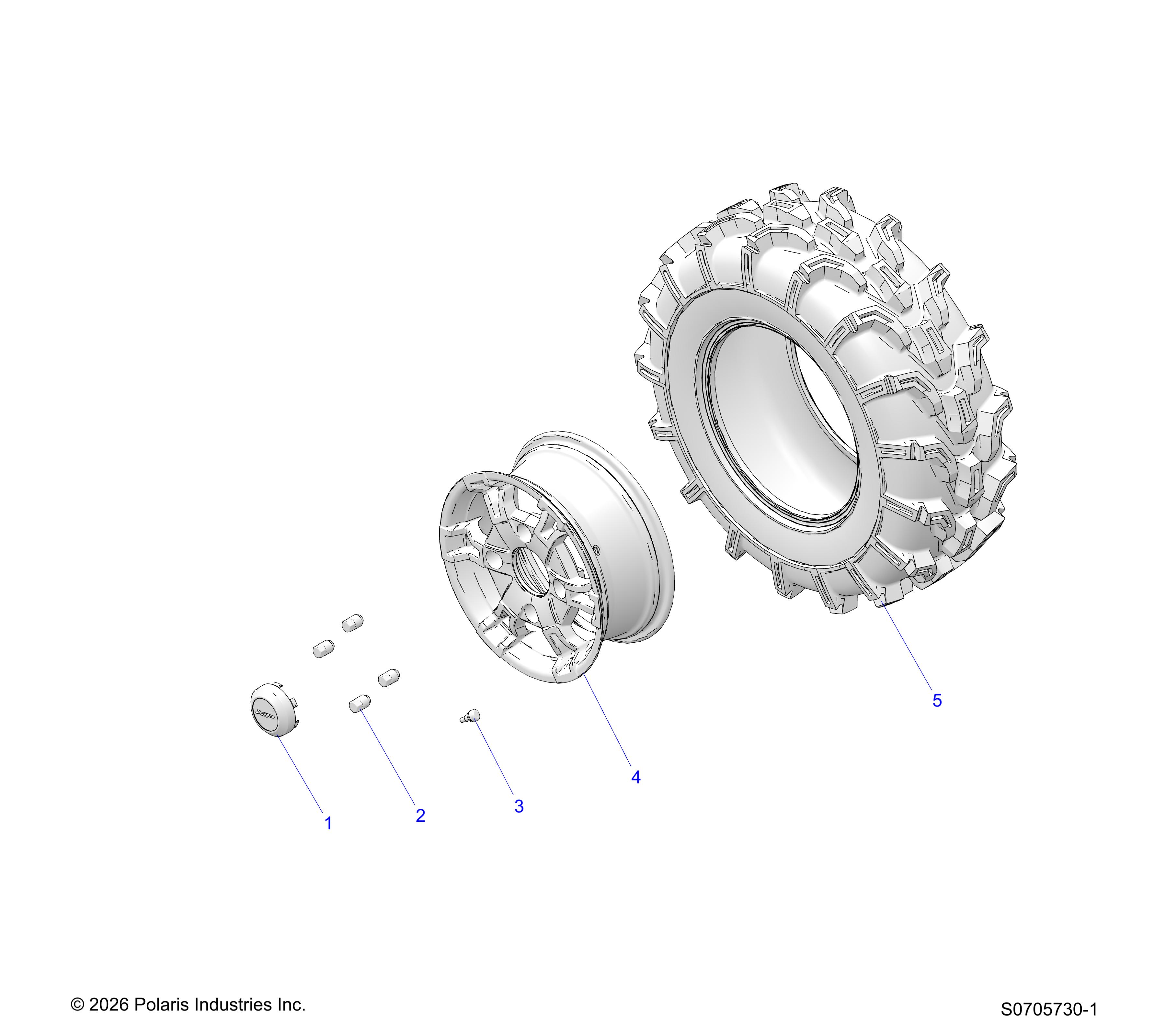 WHEELS, FRONT