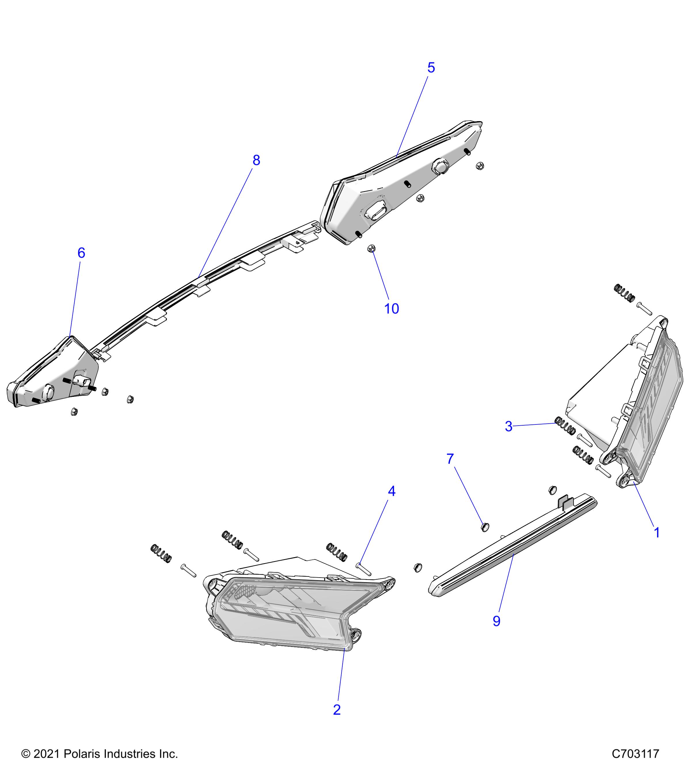 Part Number : 2415181 ASM-HEADLIGHT LED RH