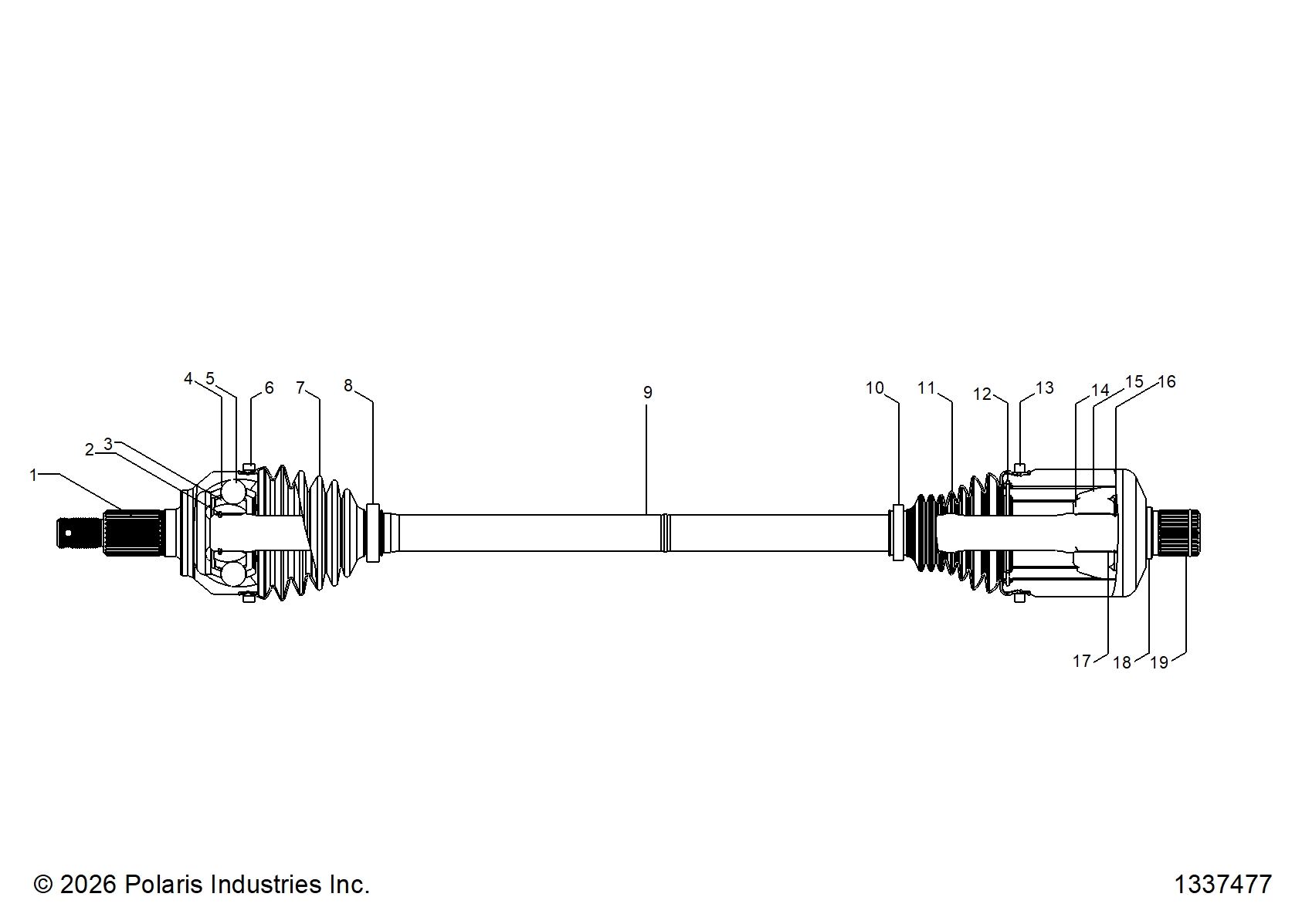DRIVE TRAIN, FRONT HALFSHAFT