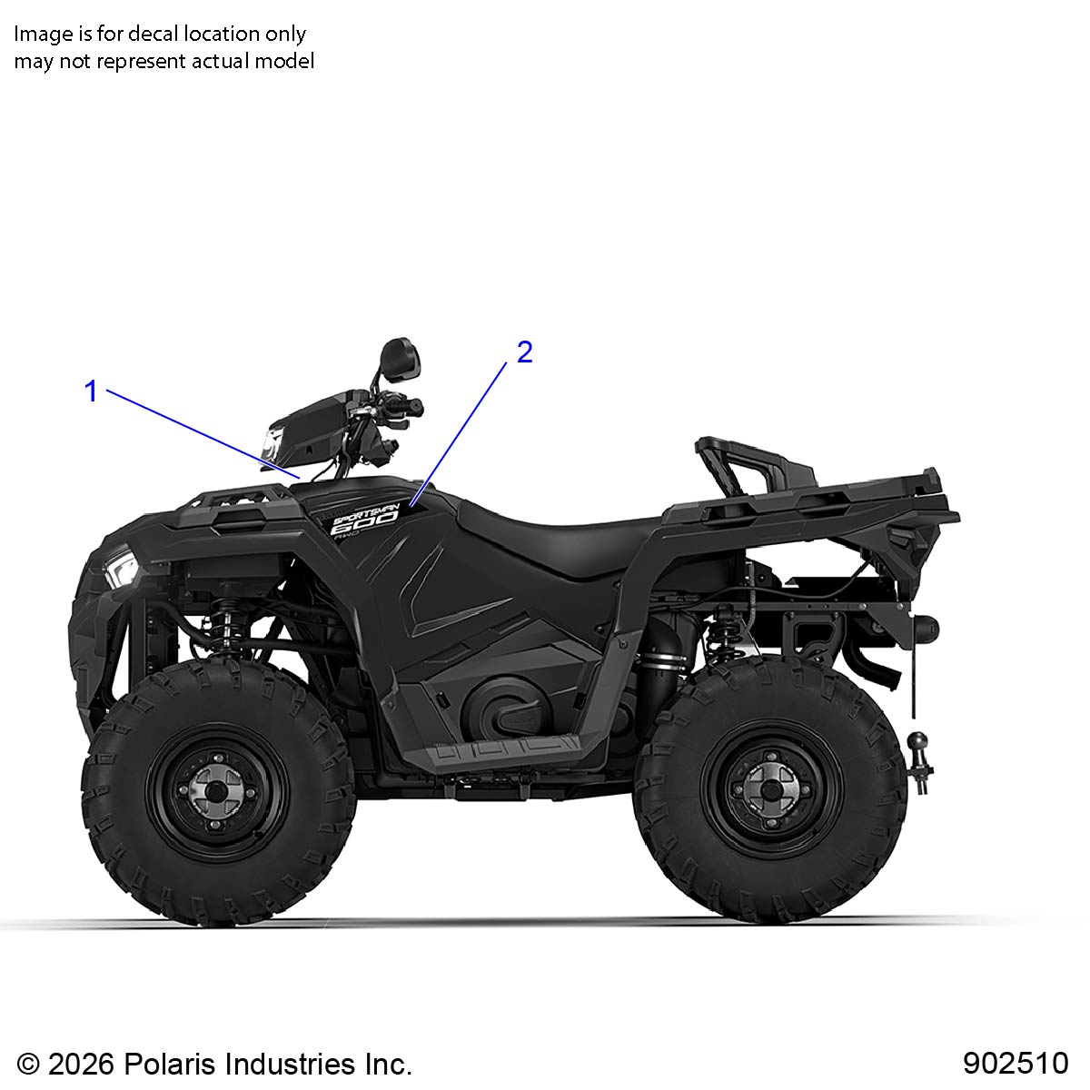 BODY, DECALS GRAPHIC- A26SEE57F1/C1/E1 (902510)