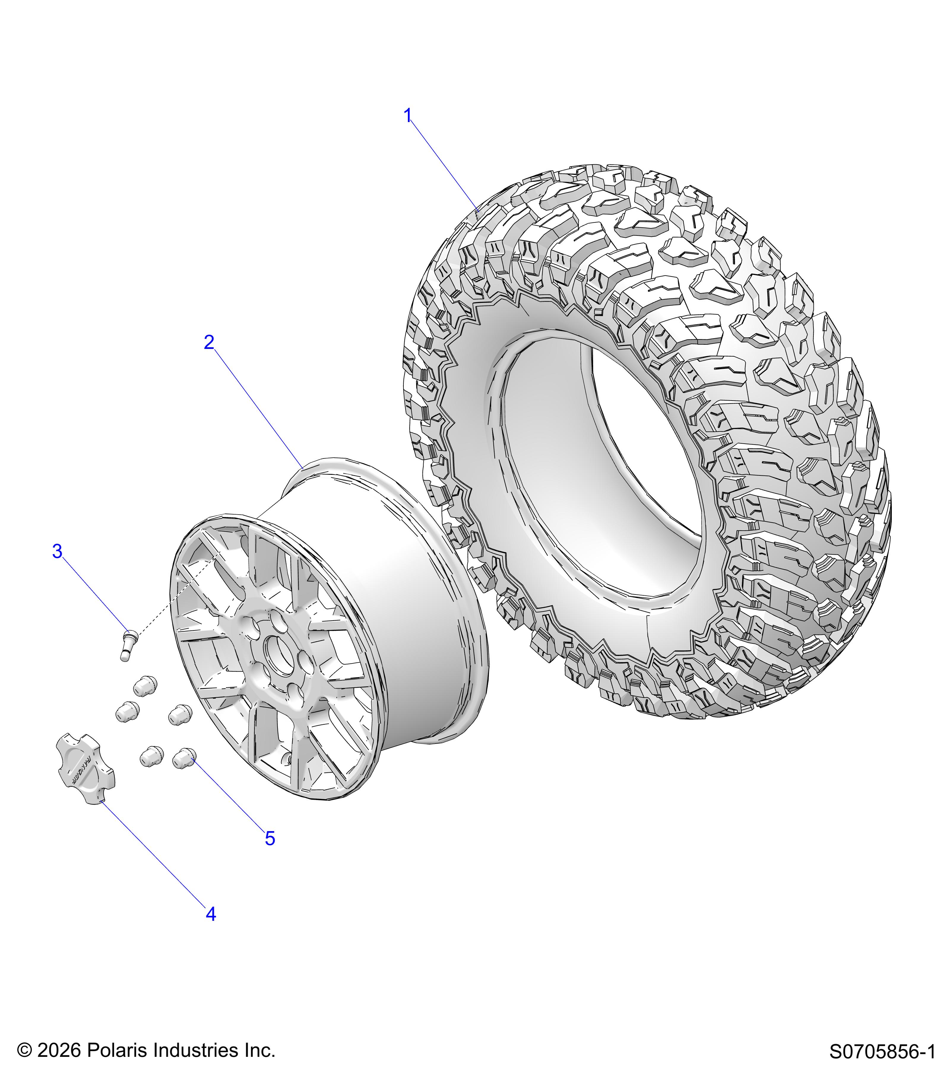 WHEELS, FRONT
