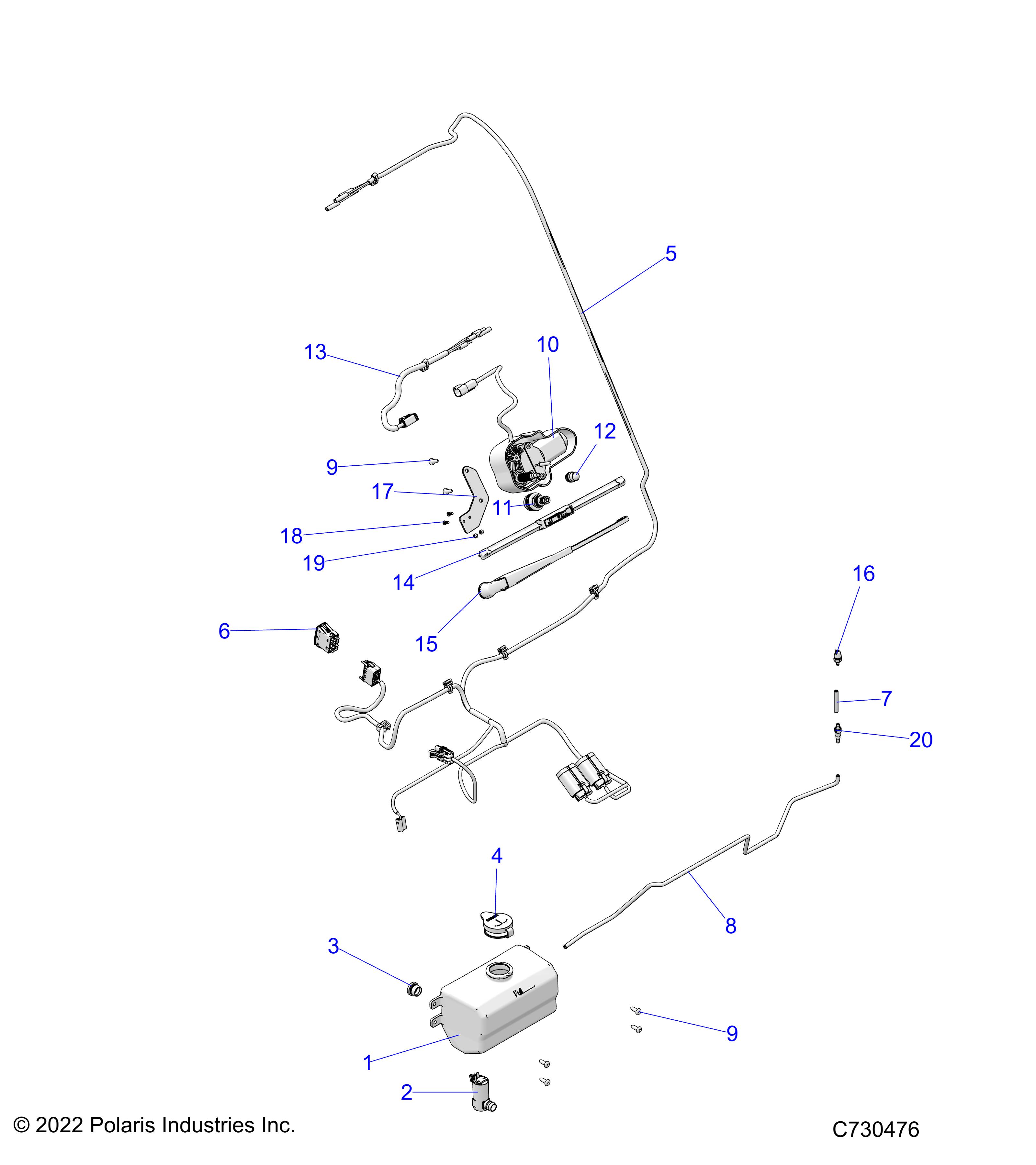 Part Number : 2638912 K-WIPER MOTORWSHLDLEGEN2