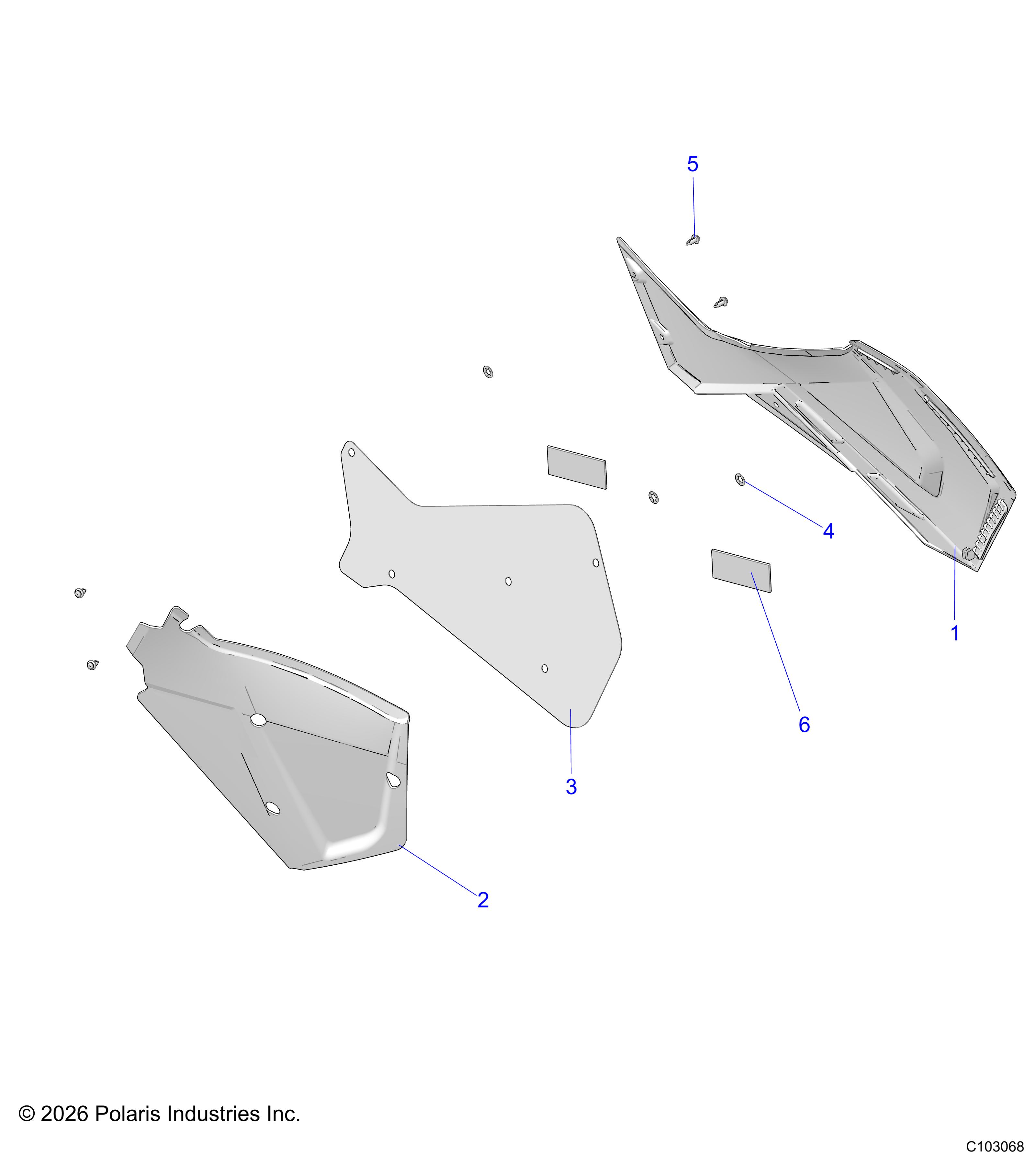 BODY, SIDE PANELS