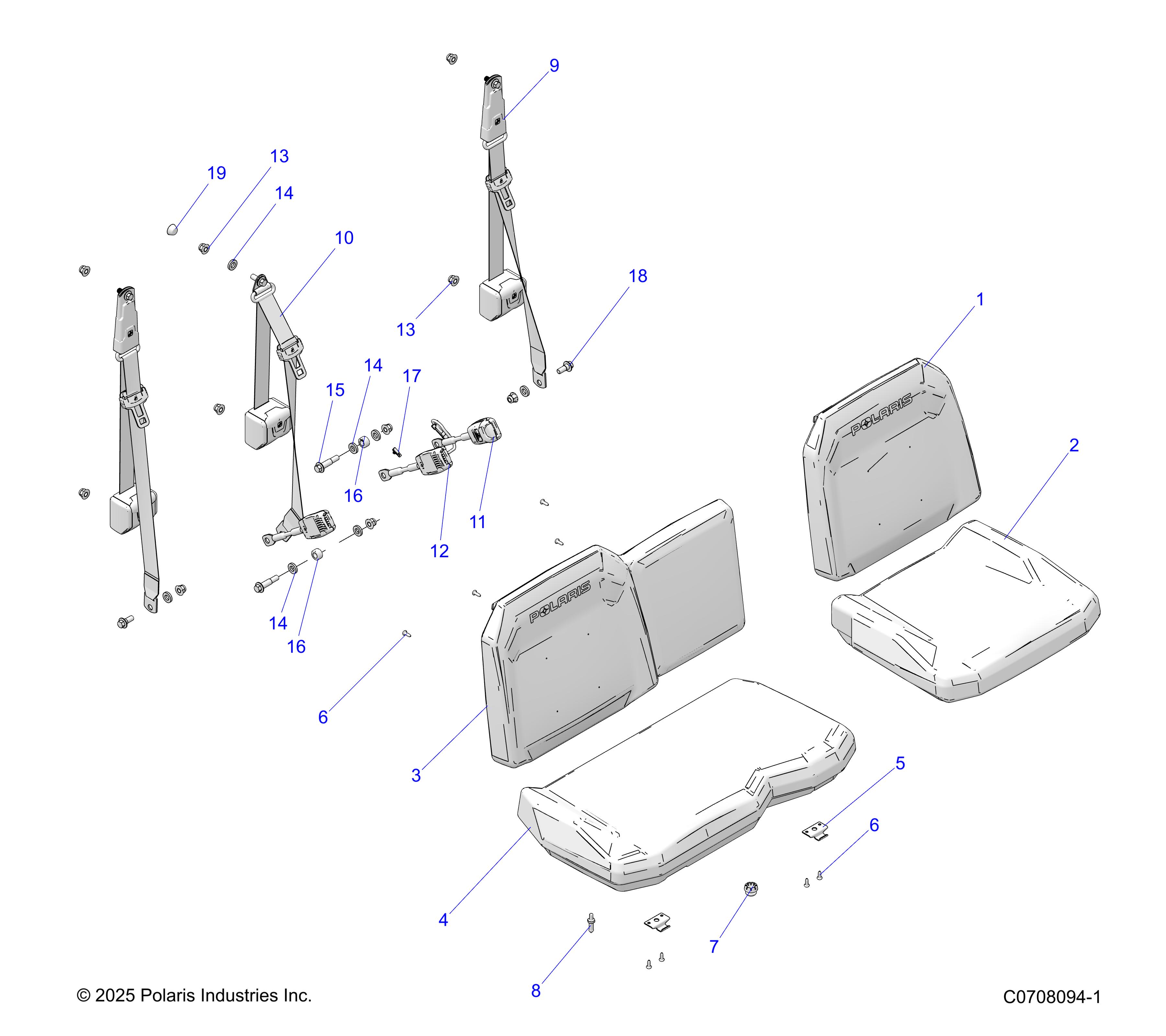BODY, SEAT, PREMIUM MODEL