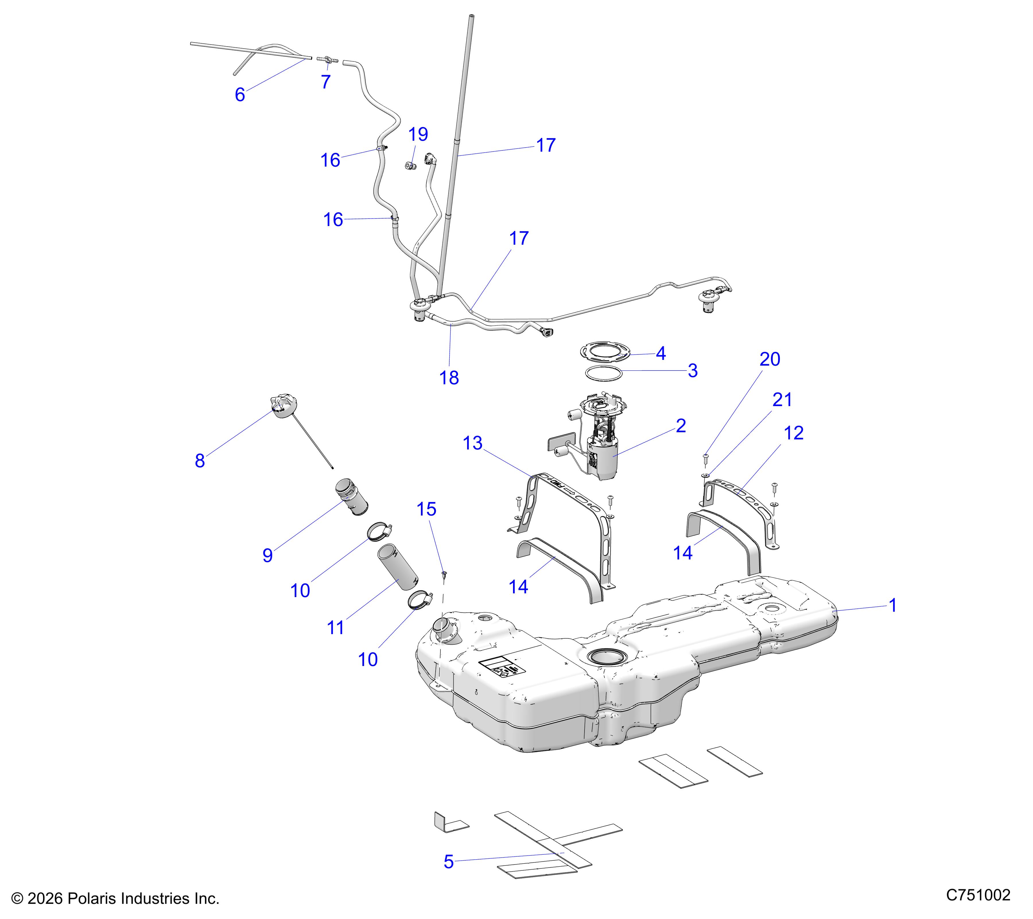 FUEL SYSTEM, STD.
