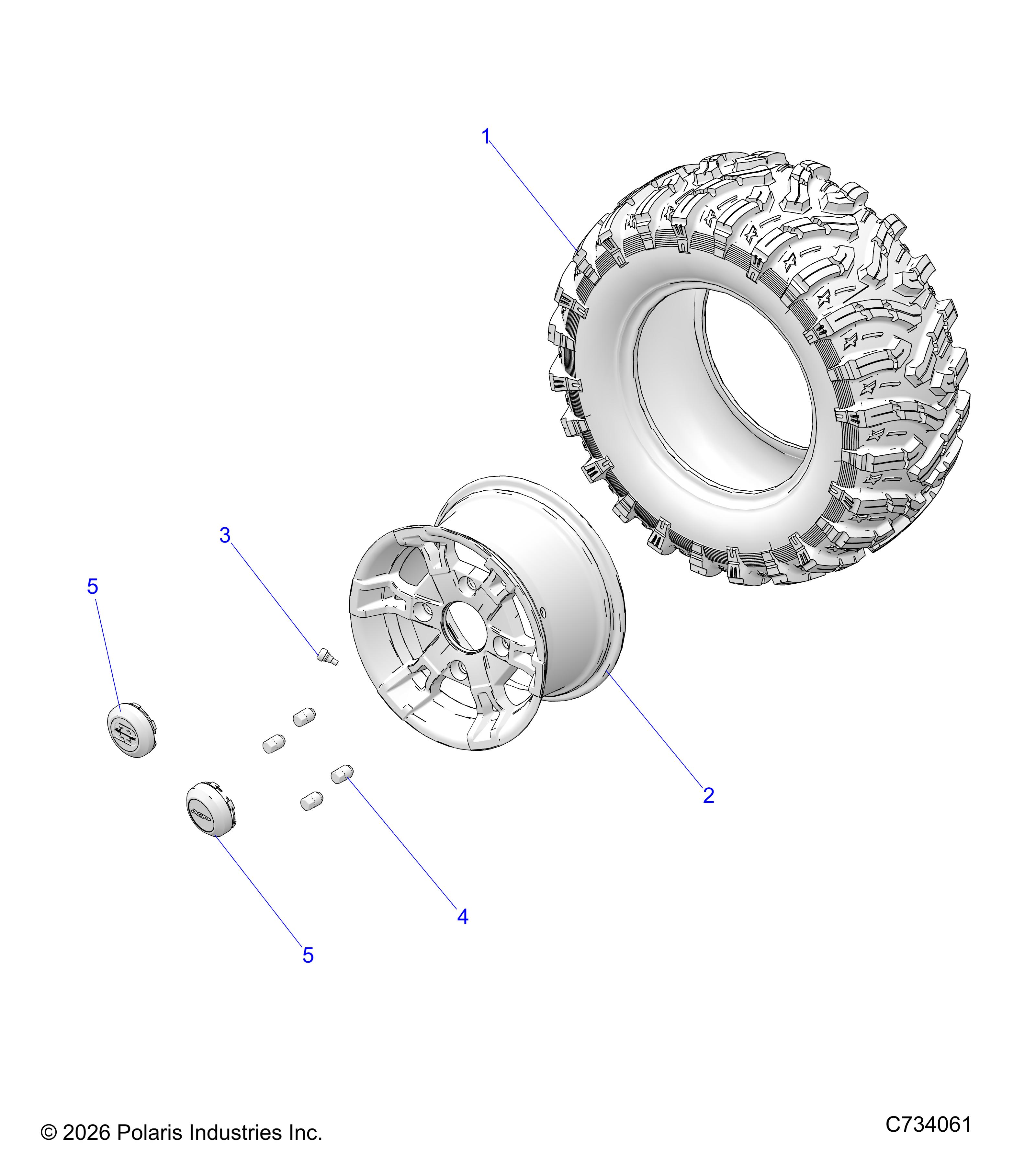 WHEELS, FRONT