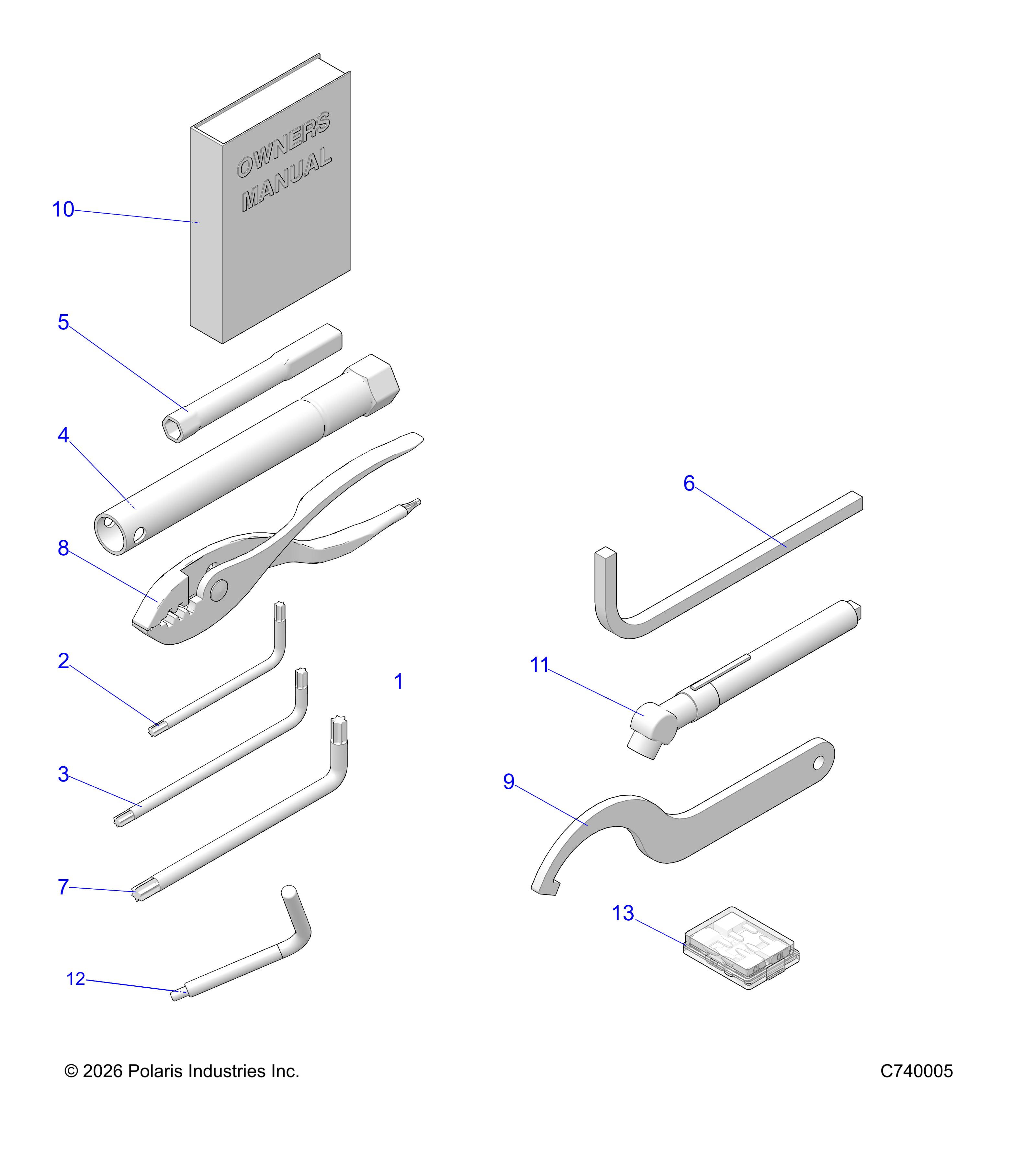 REFERENCE, OWNERS MANUAL AND TOOL KIT