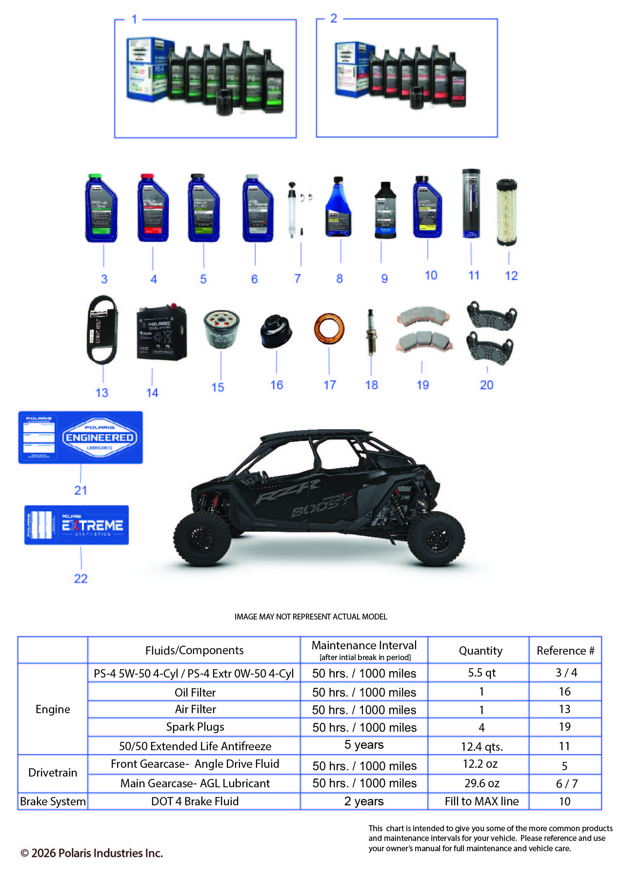 *SERVICE & MAINTENANCE
