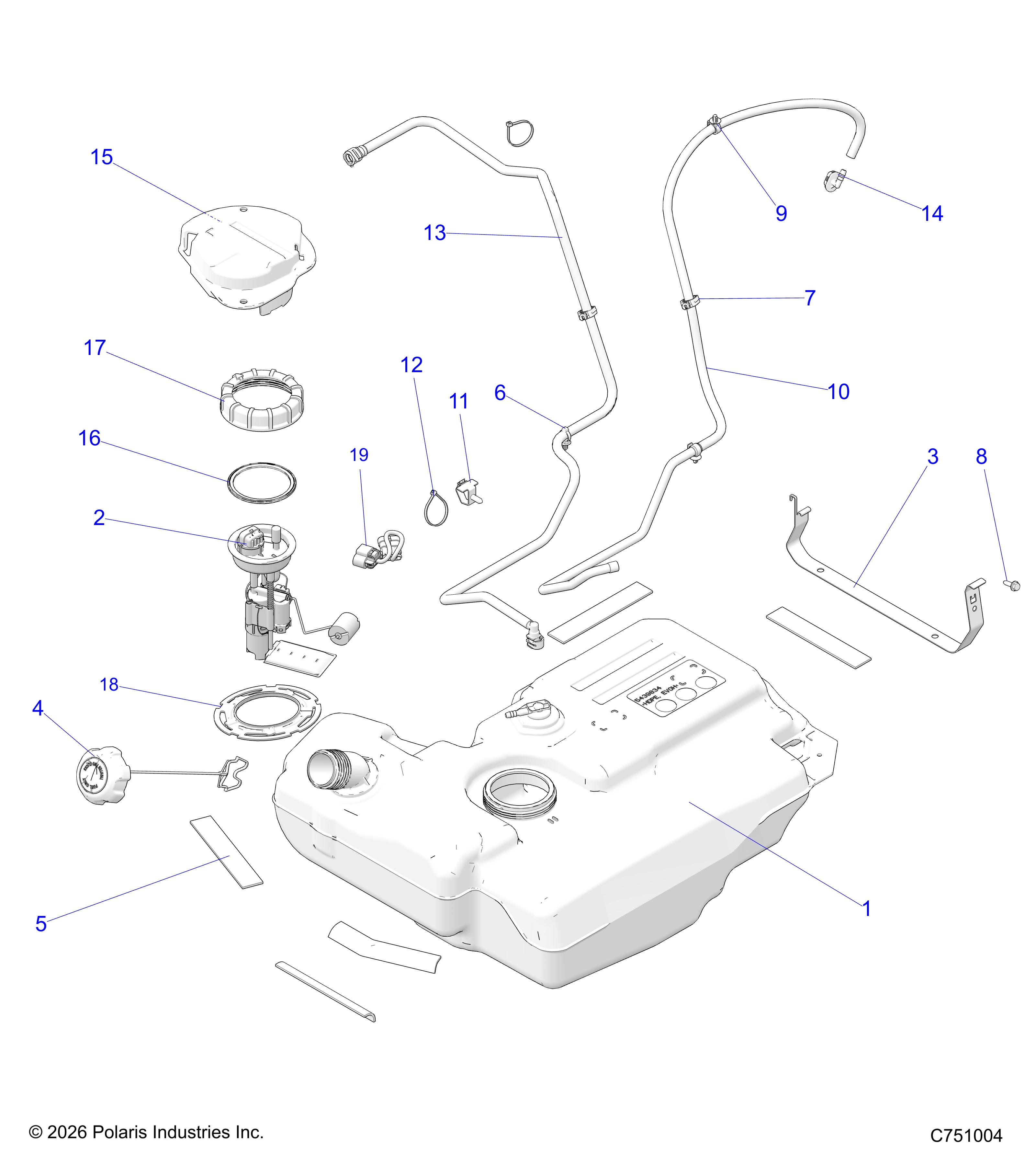 FUEL SYSTEM, TANK