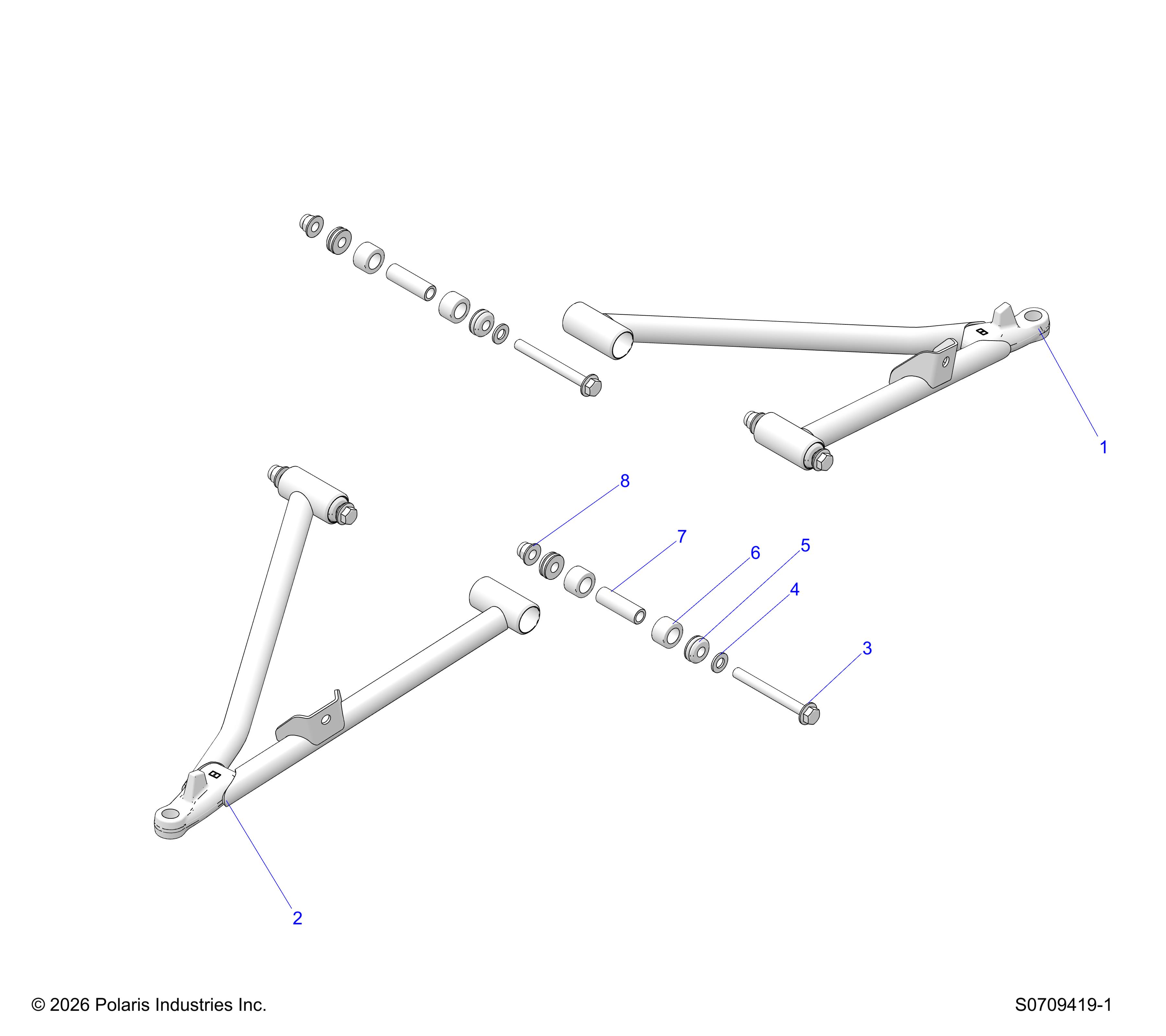 SUSPENSION, FRONT, A-ARM