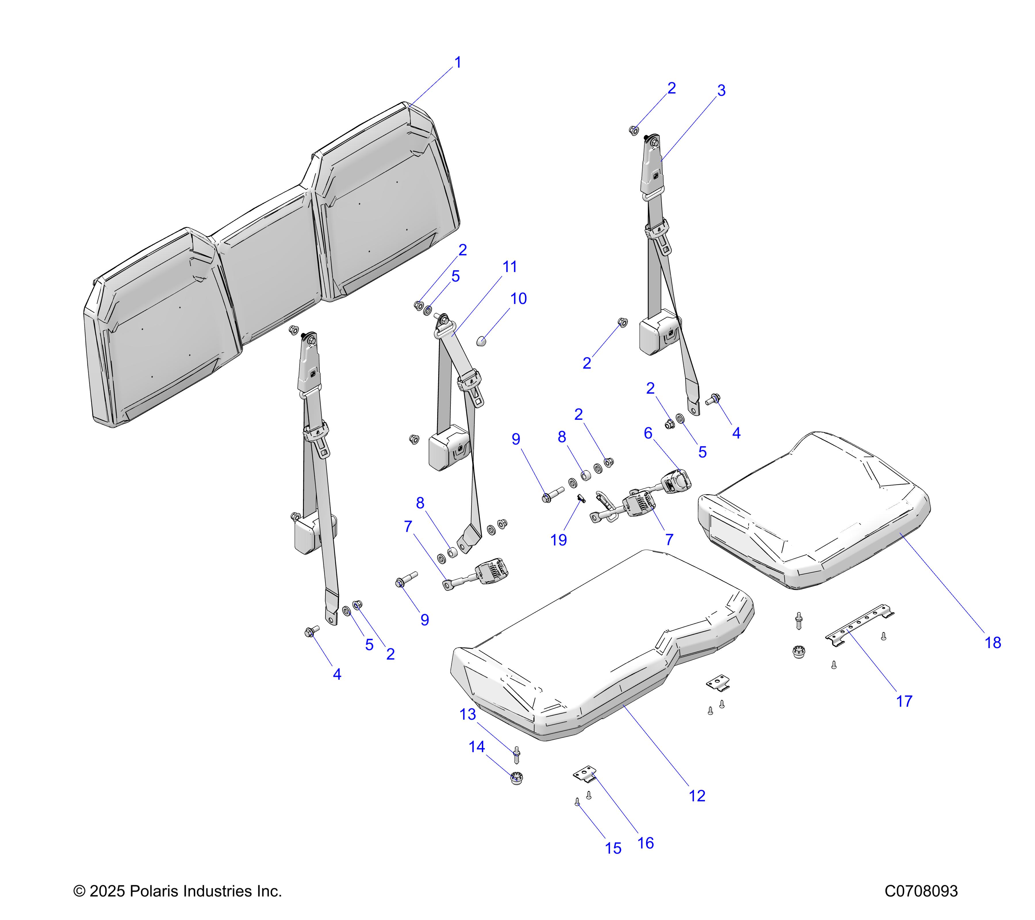 BODY, SEAT, BASE MODELS