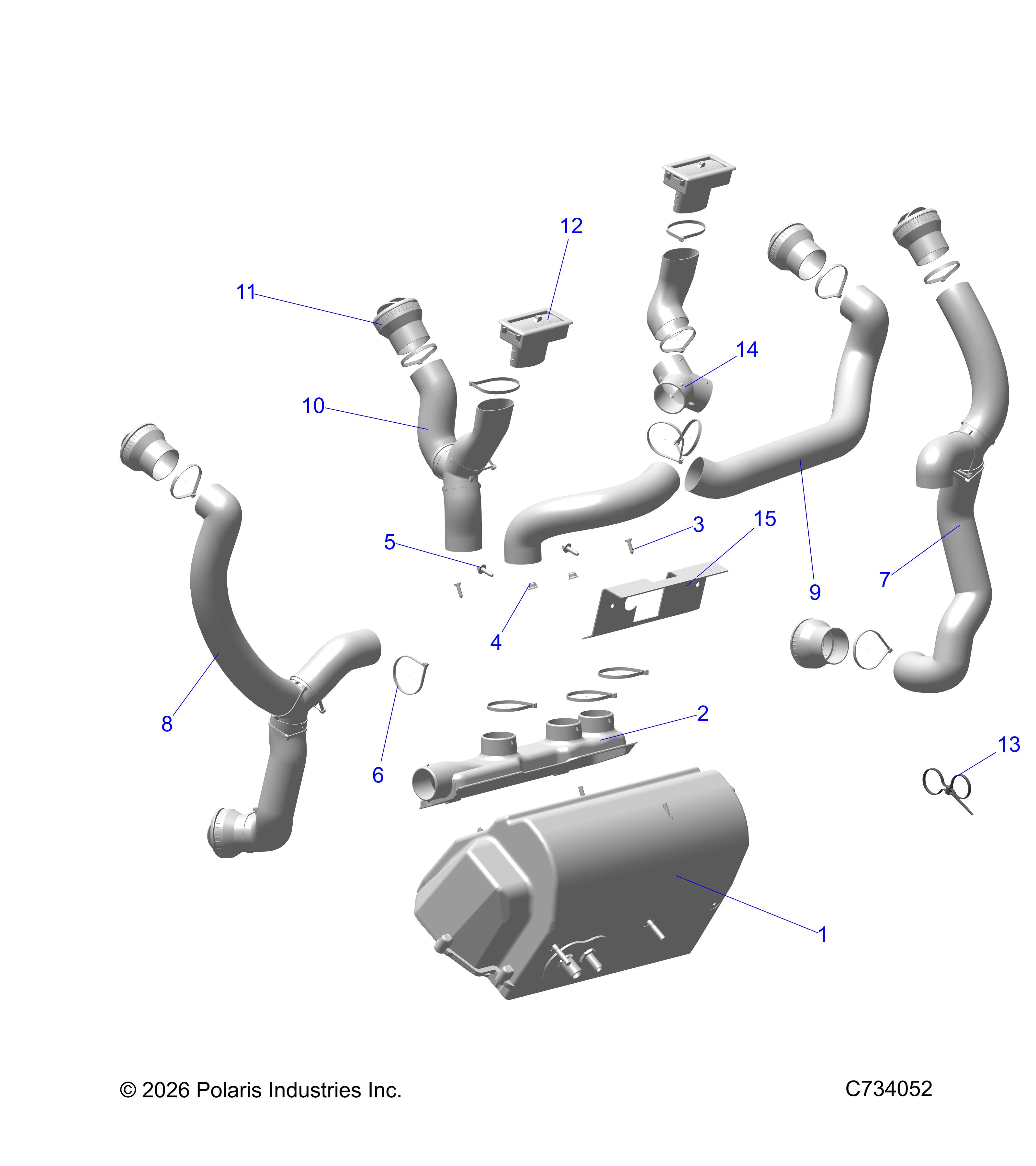 BODY, DASH, HEATER DUCTING