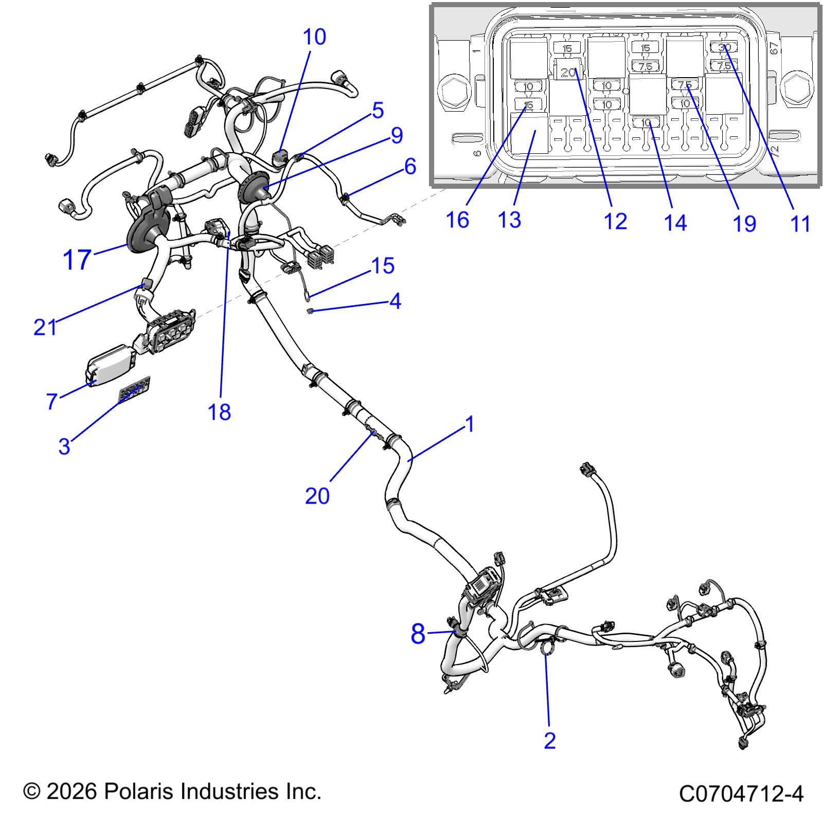 ELECTRICAL, WIRE HARNESS