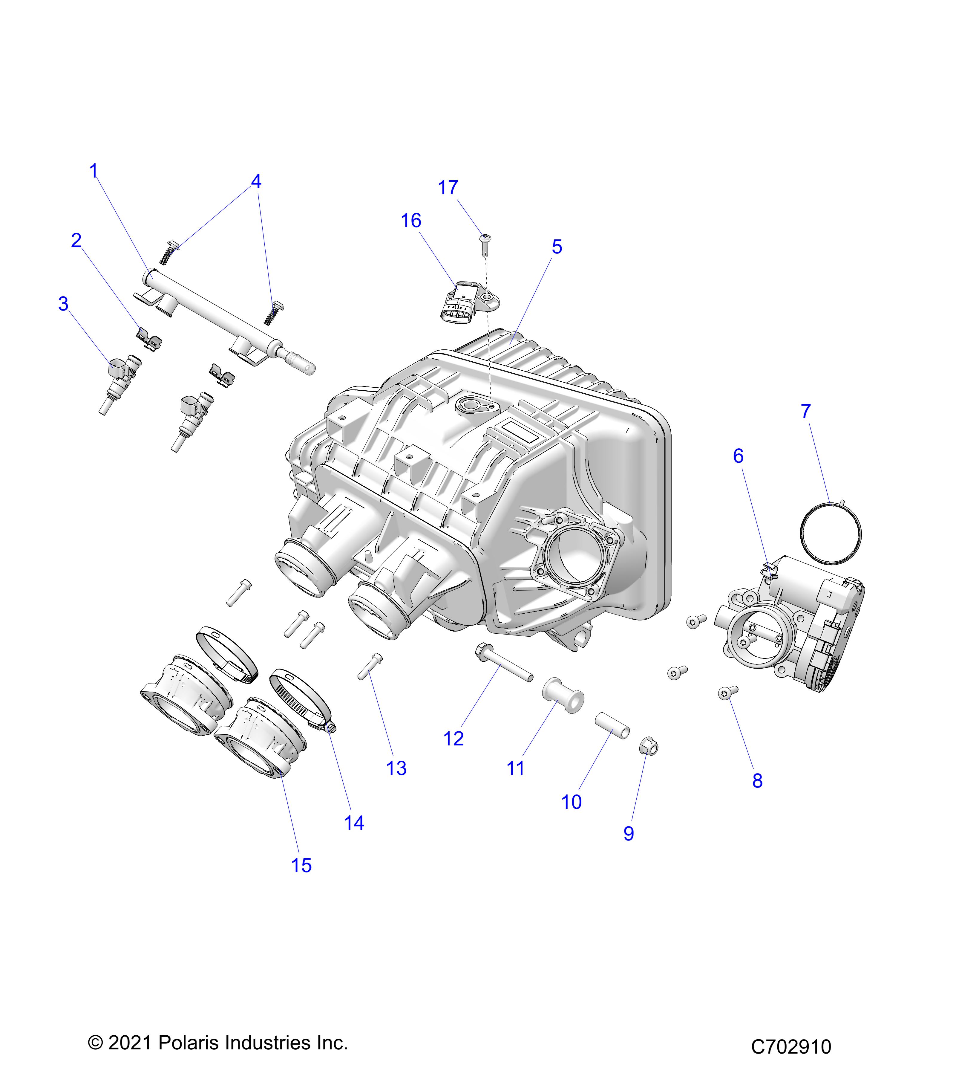 Part Number : 3023683 MANIFOLD-INTAKE COMPOSITE