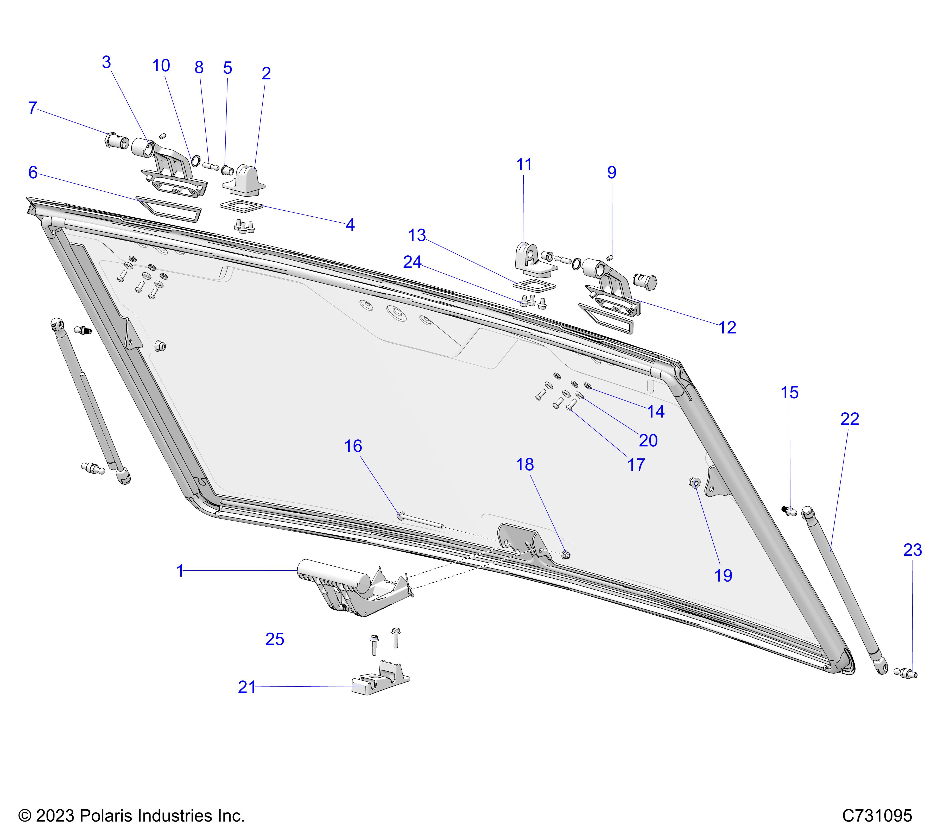 Part Number : 2639726 ASM-WINDSHLDTIP