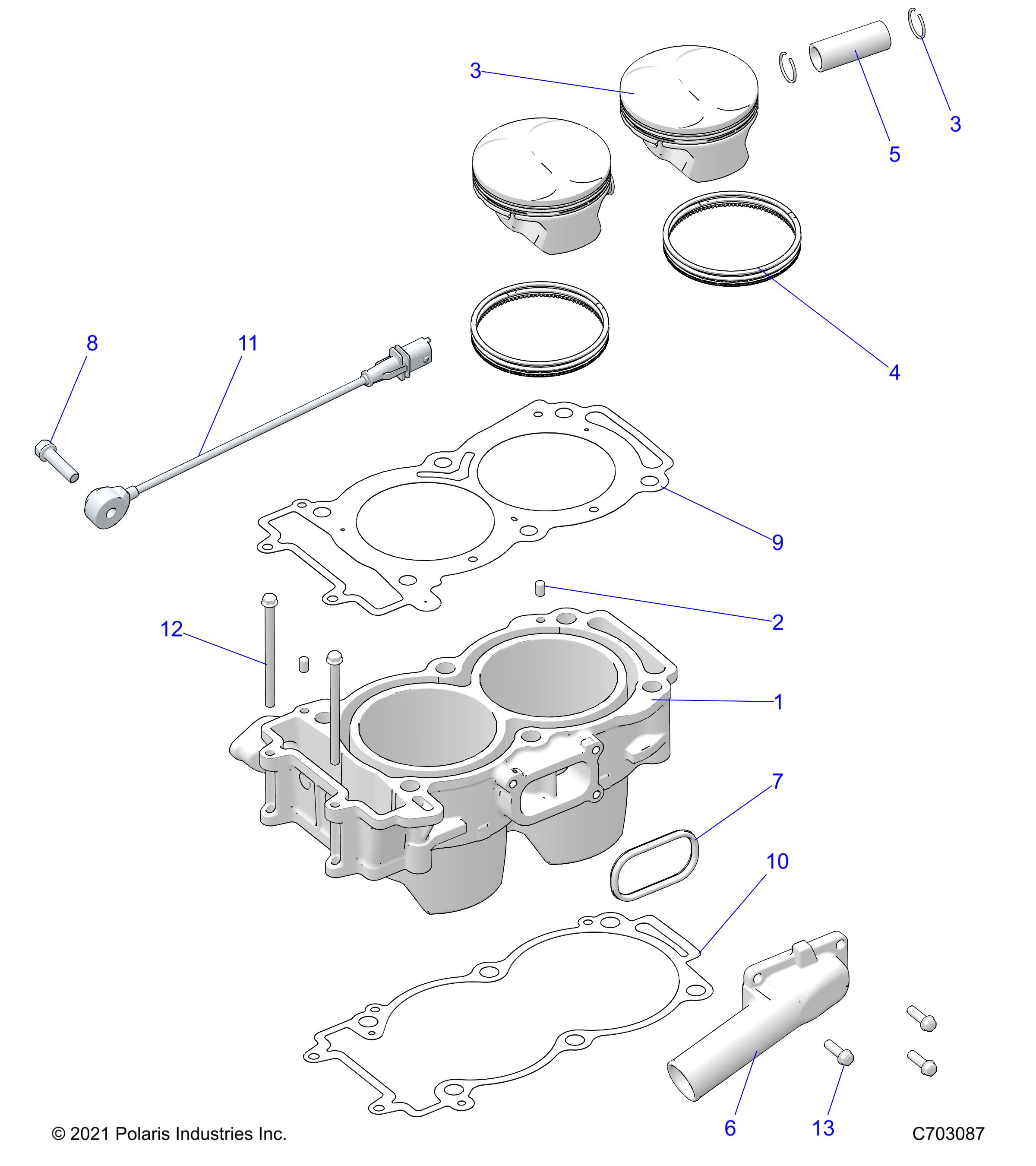 Part Number : 3023668 ASM-PISTON