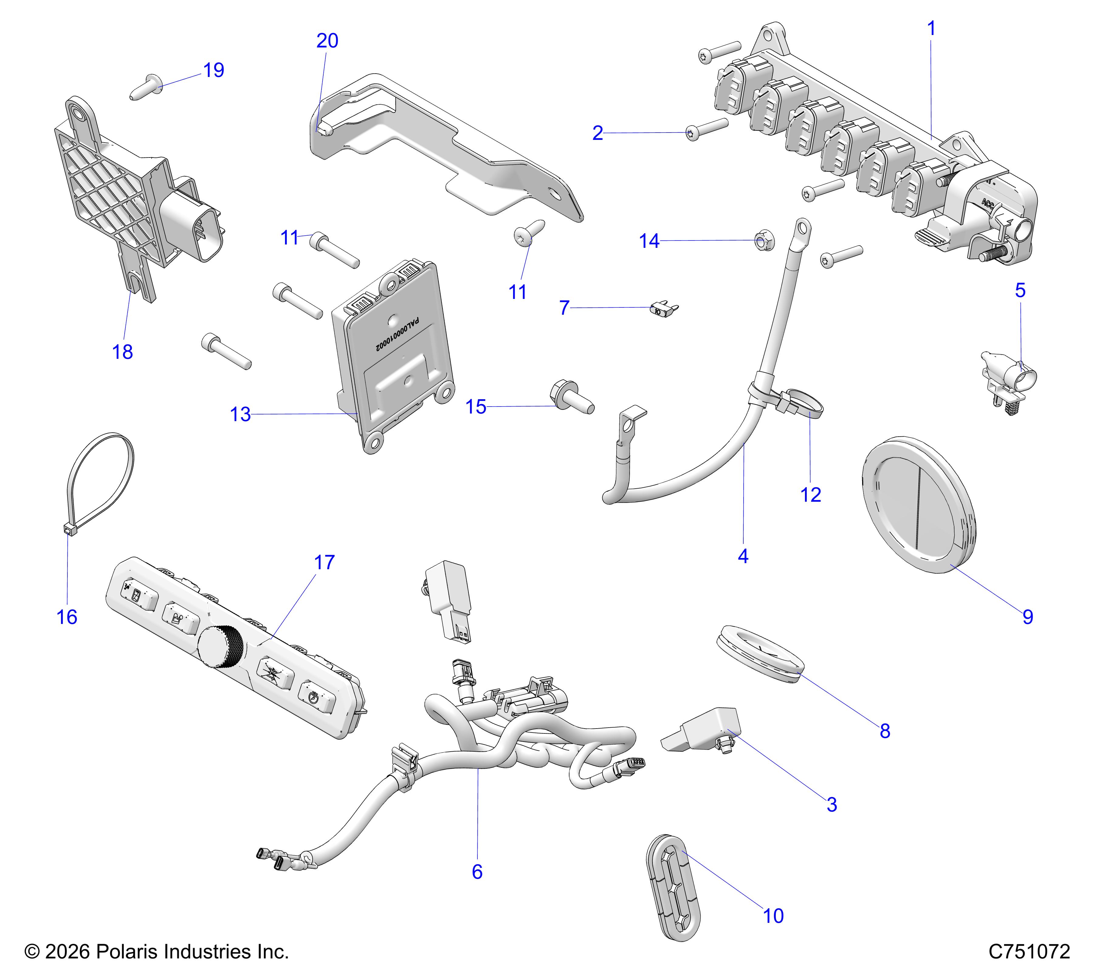 ELECTRICAL, WIRE HARNESS, PERIPHERAL