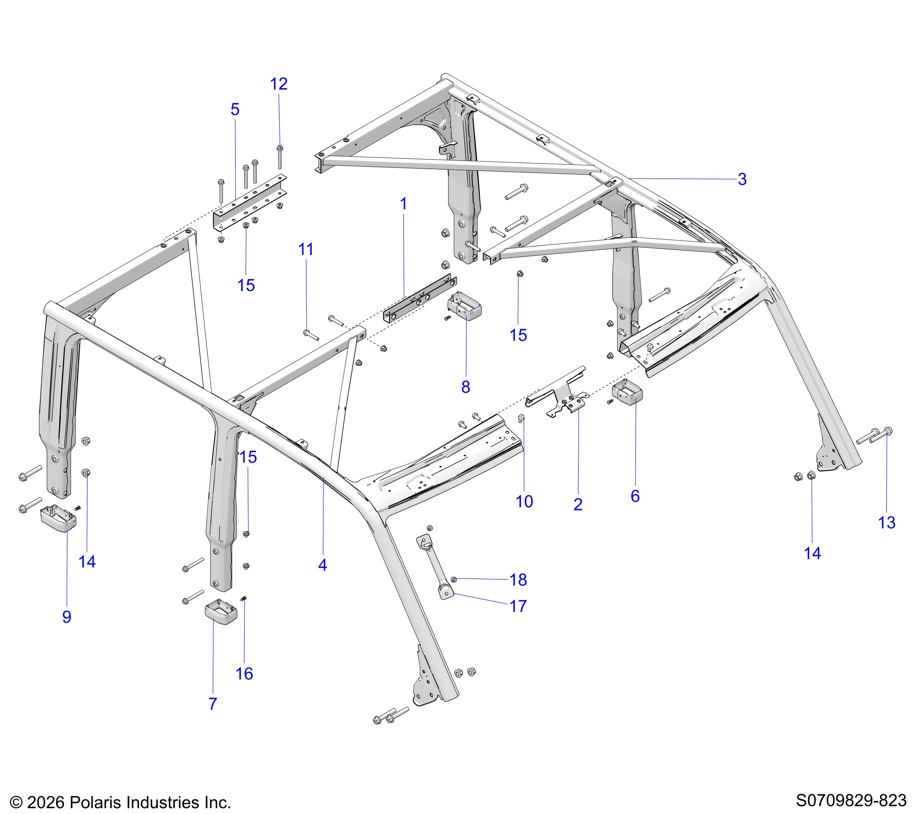 CHASSIS, CAB FRAME