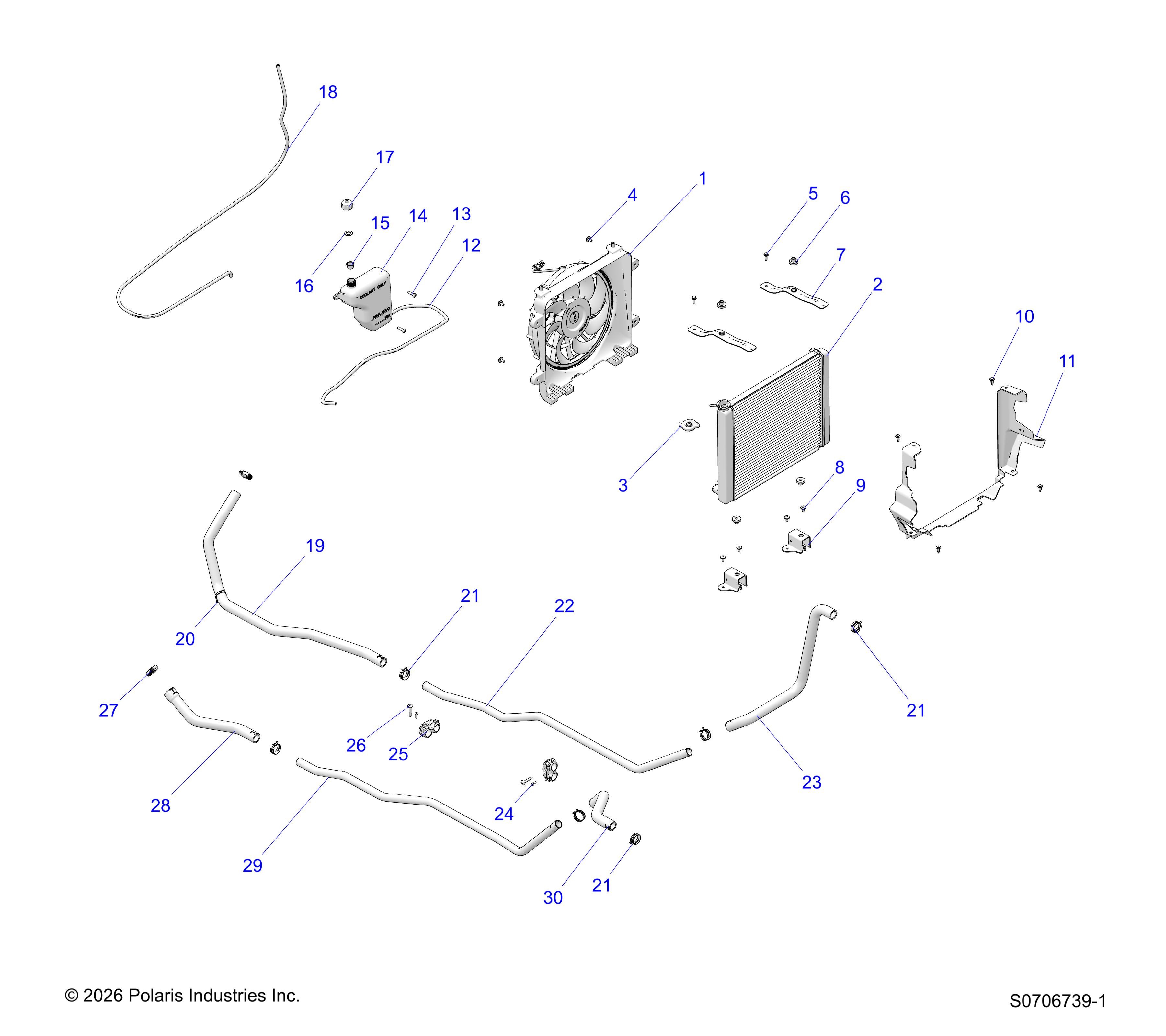 ENGINE, COOLING SYSTEM