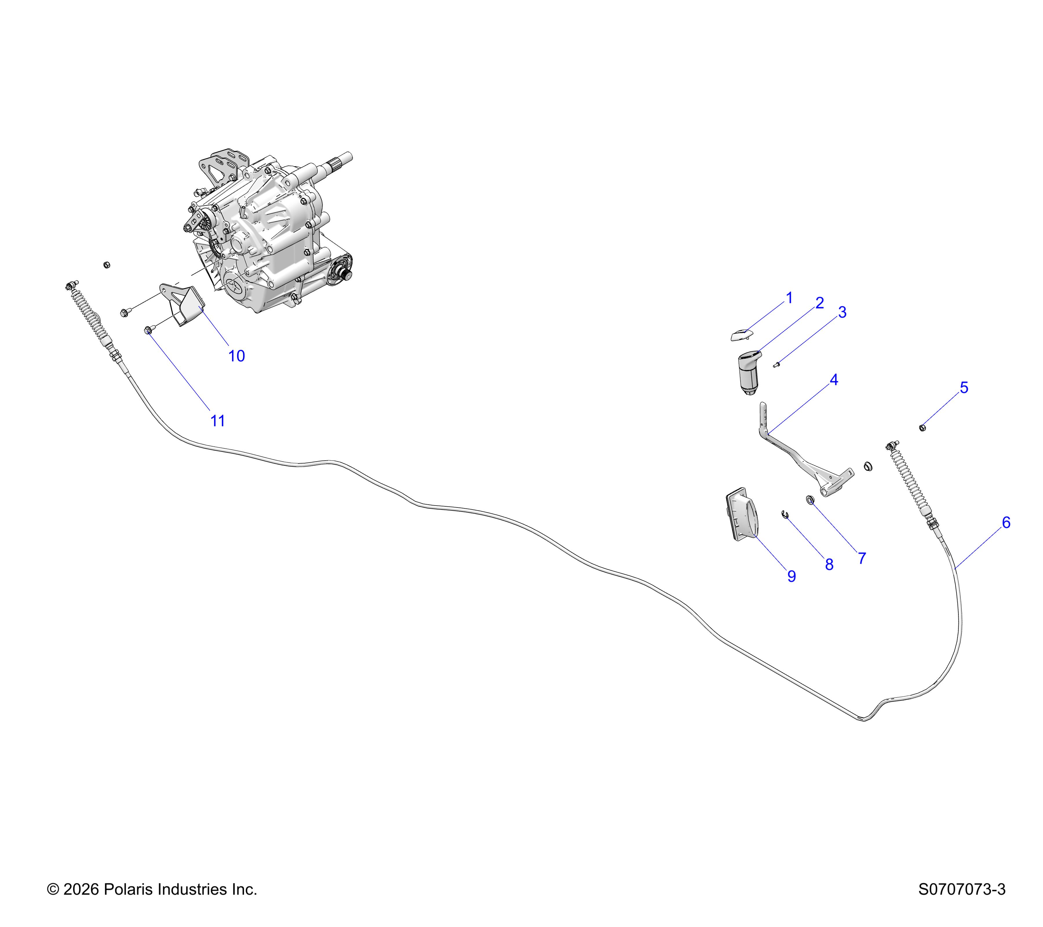 DRIVE TRAIN, GEAR SELECTOR