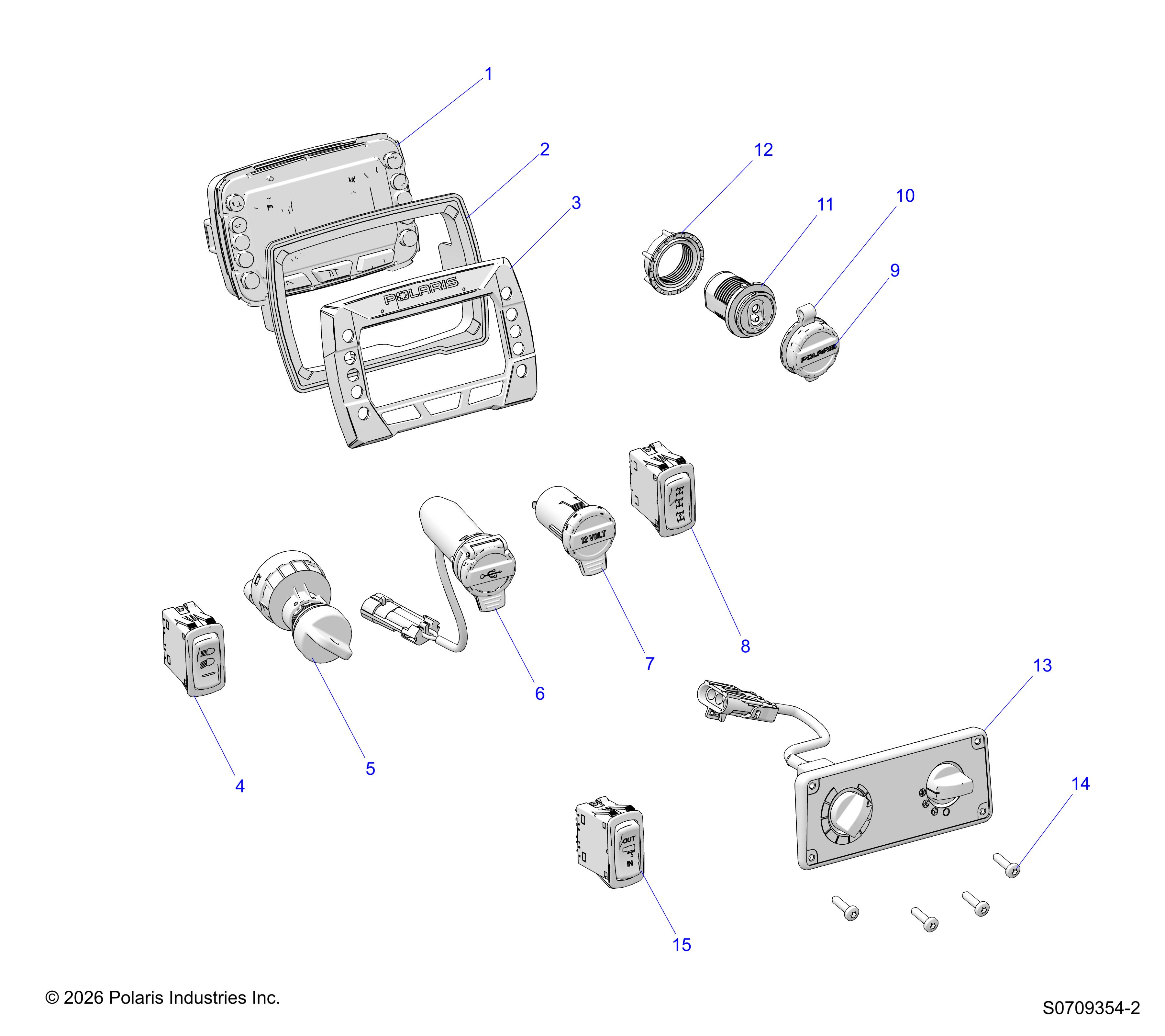ELECTRICAL, DASH INSTRUMENTS