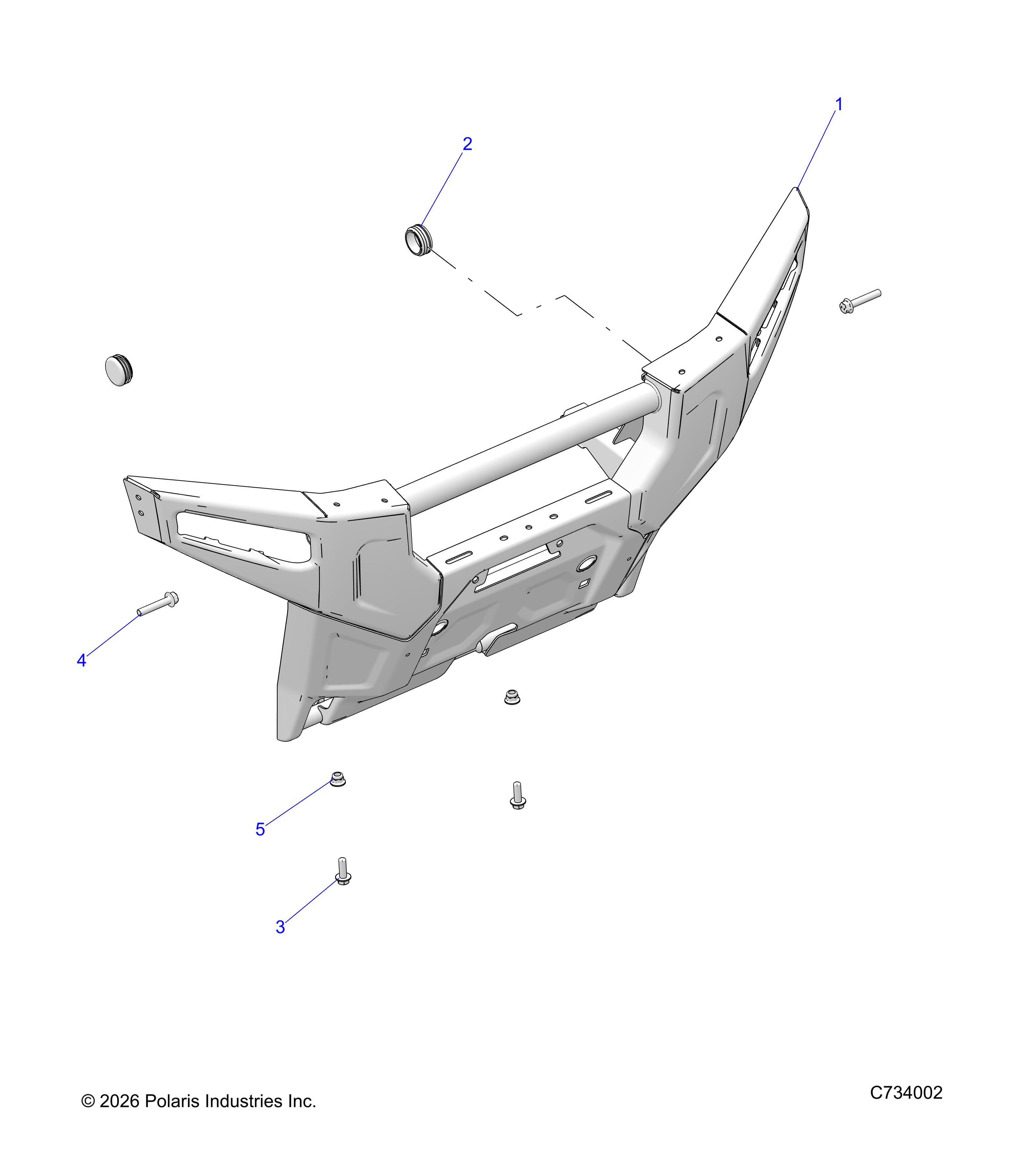 BODY, FRONT BUMPER