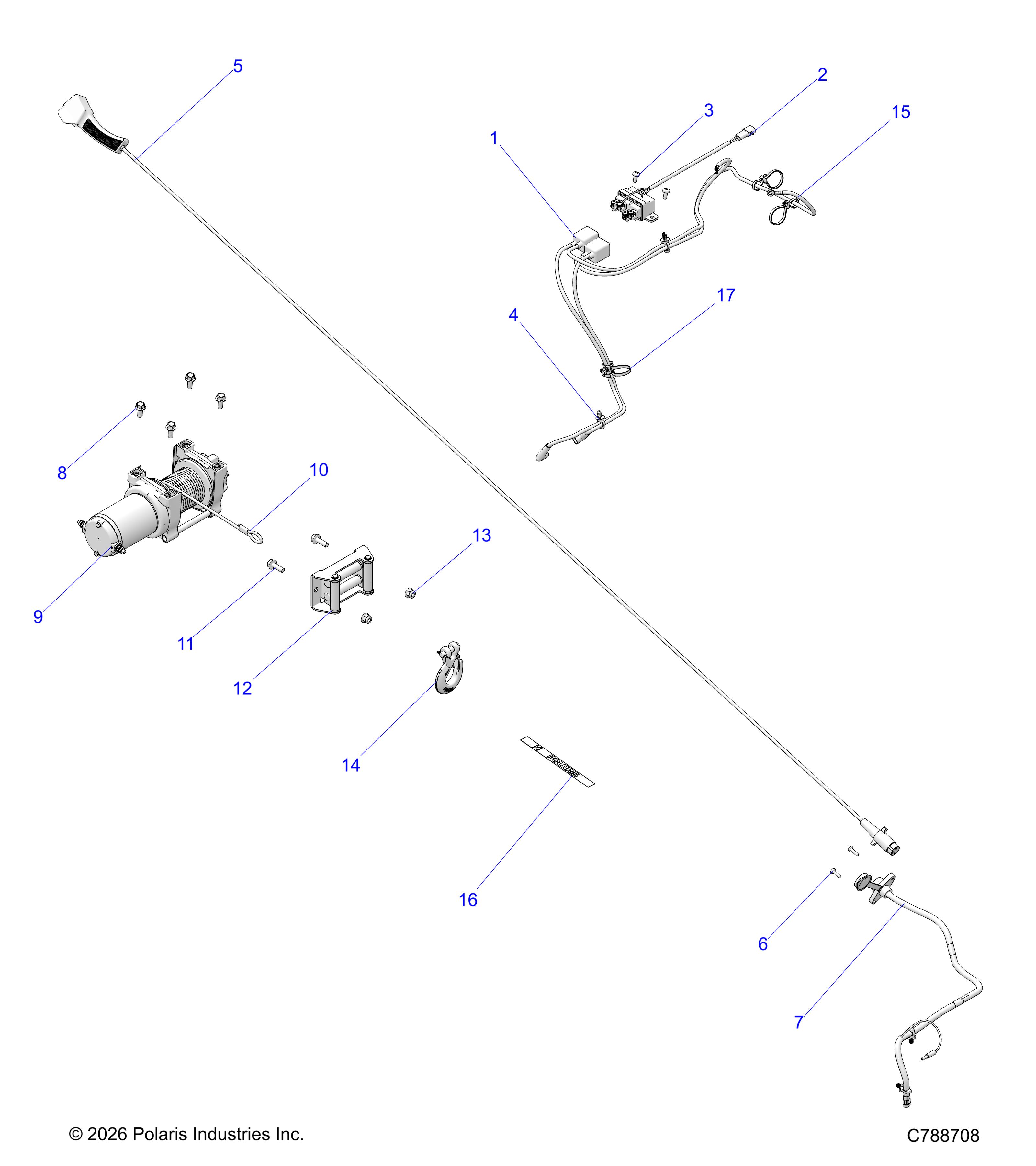 CHASSIS, WINCH
