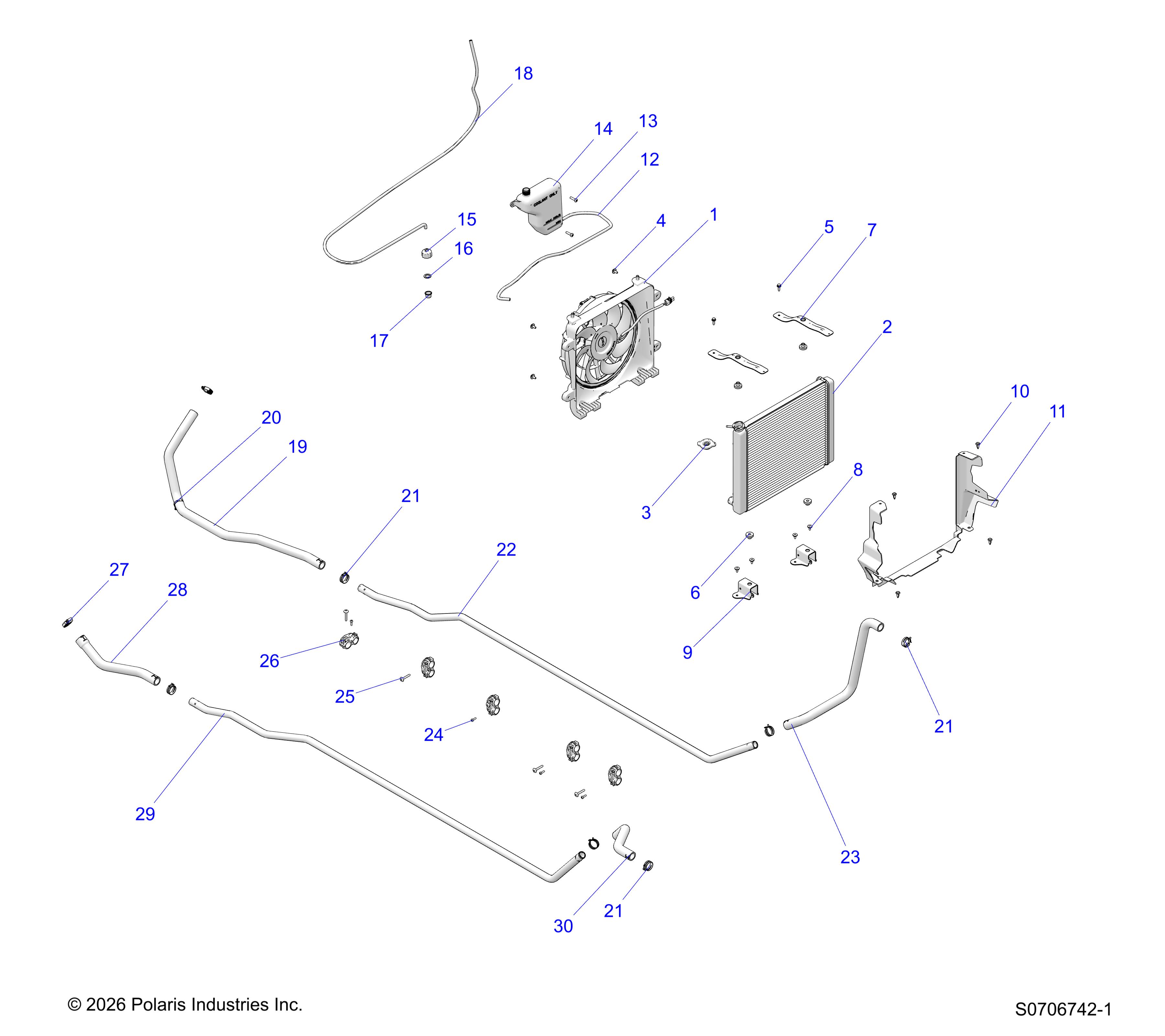 ENGINE, COOLING SYSTEM