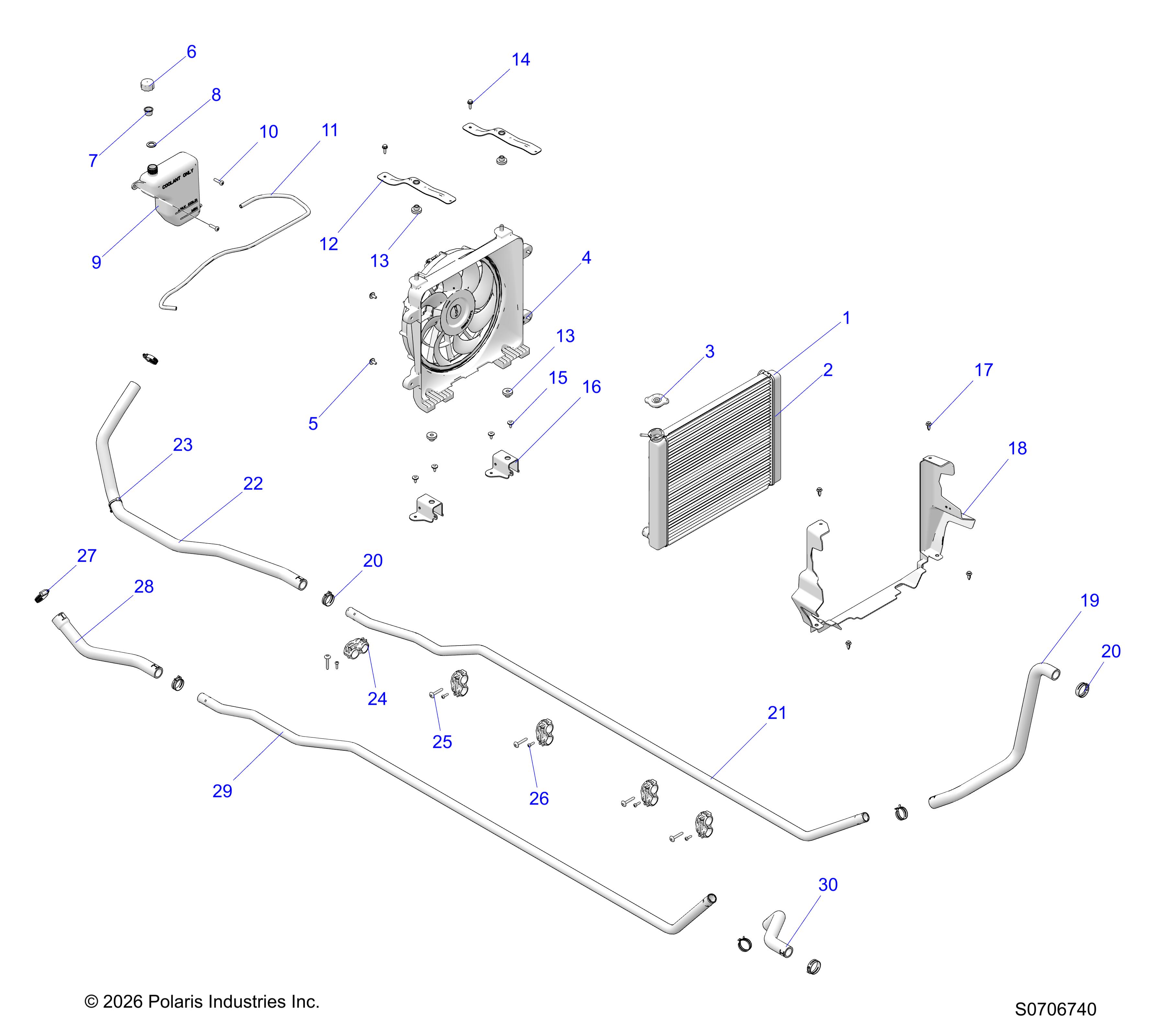 ENGINE, COOLING SYSTEM