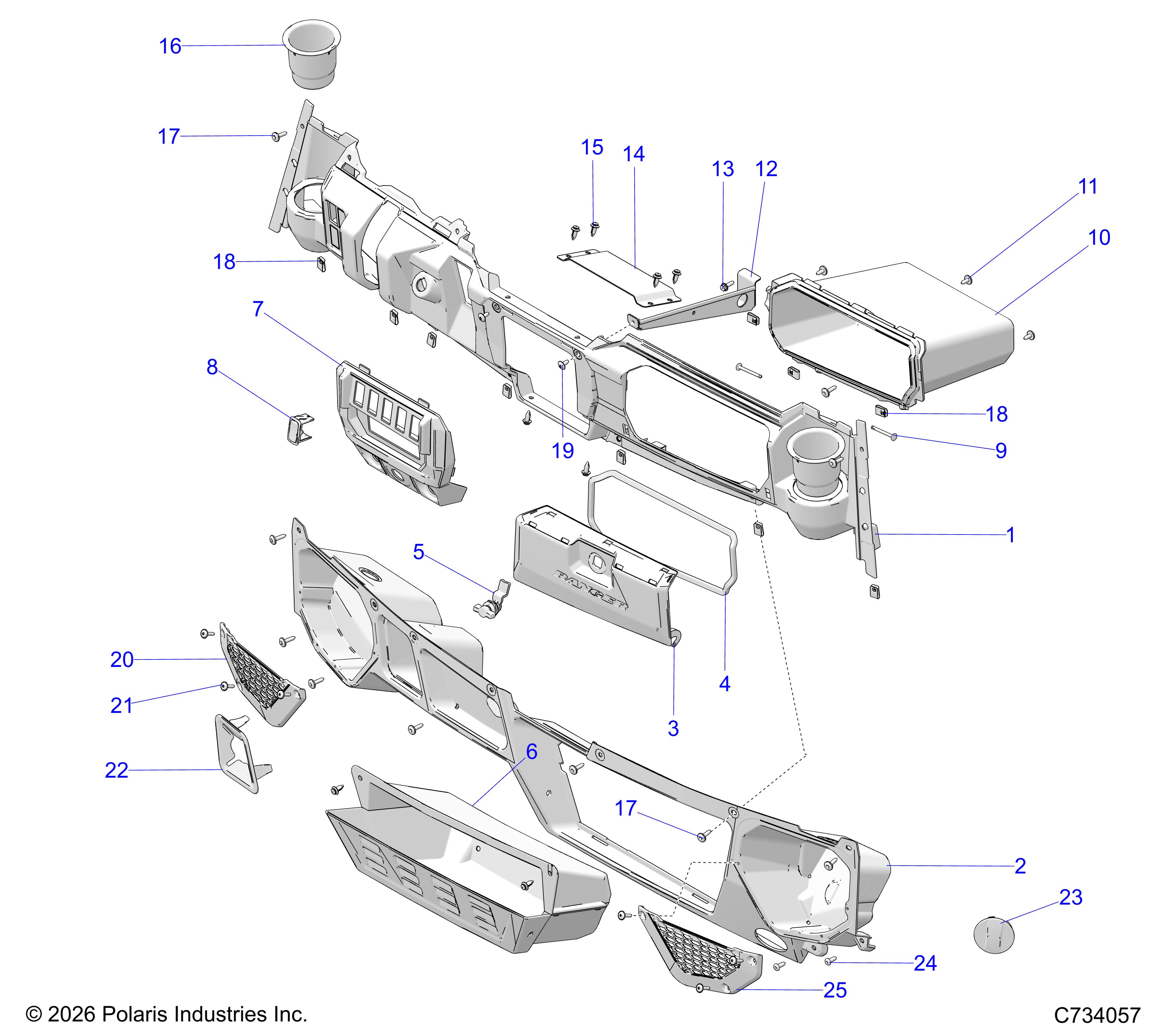 BODY, DASH LOWER