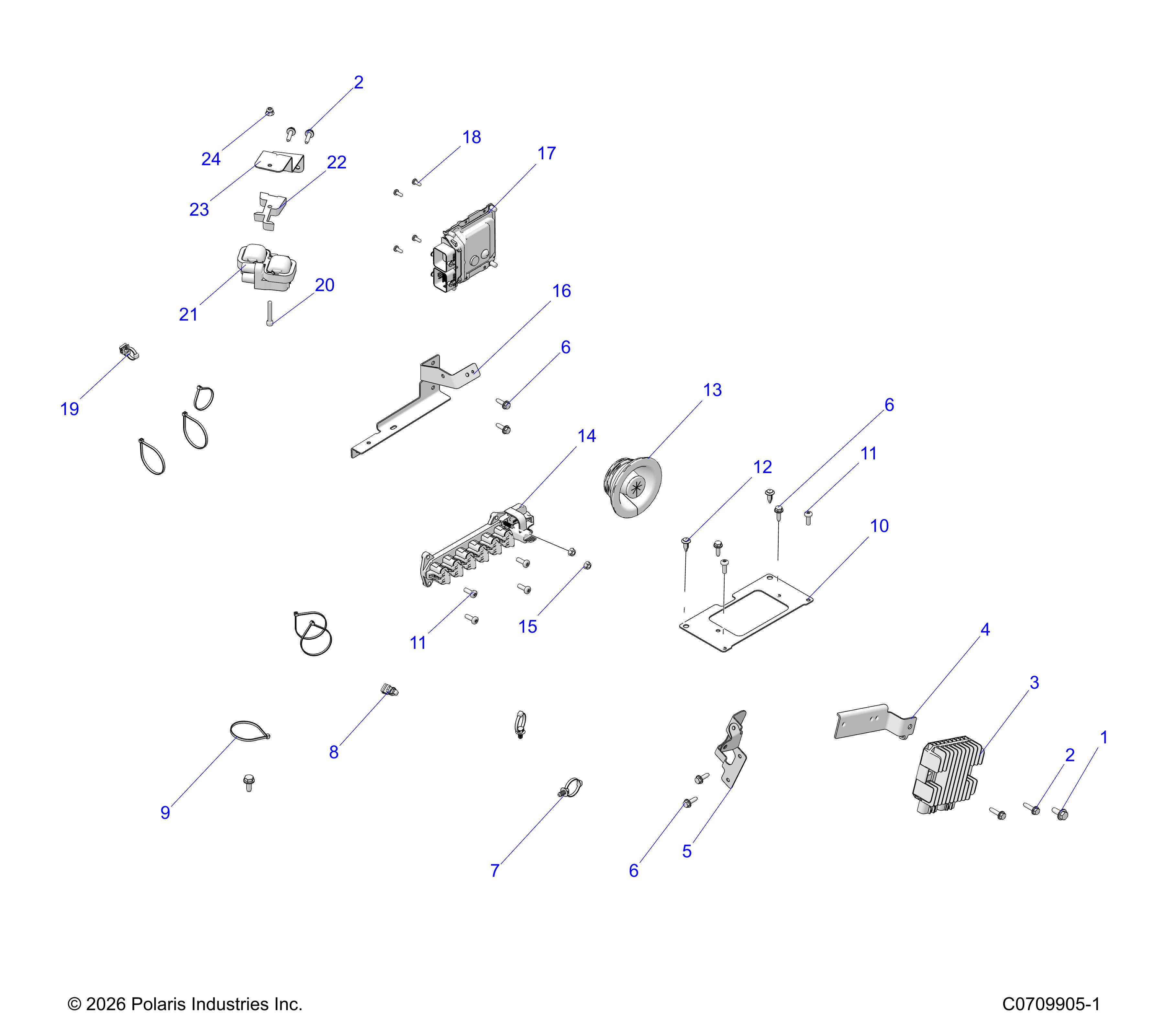 ELECTRICAL, HARNESS COMPONENTS