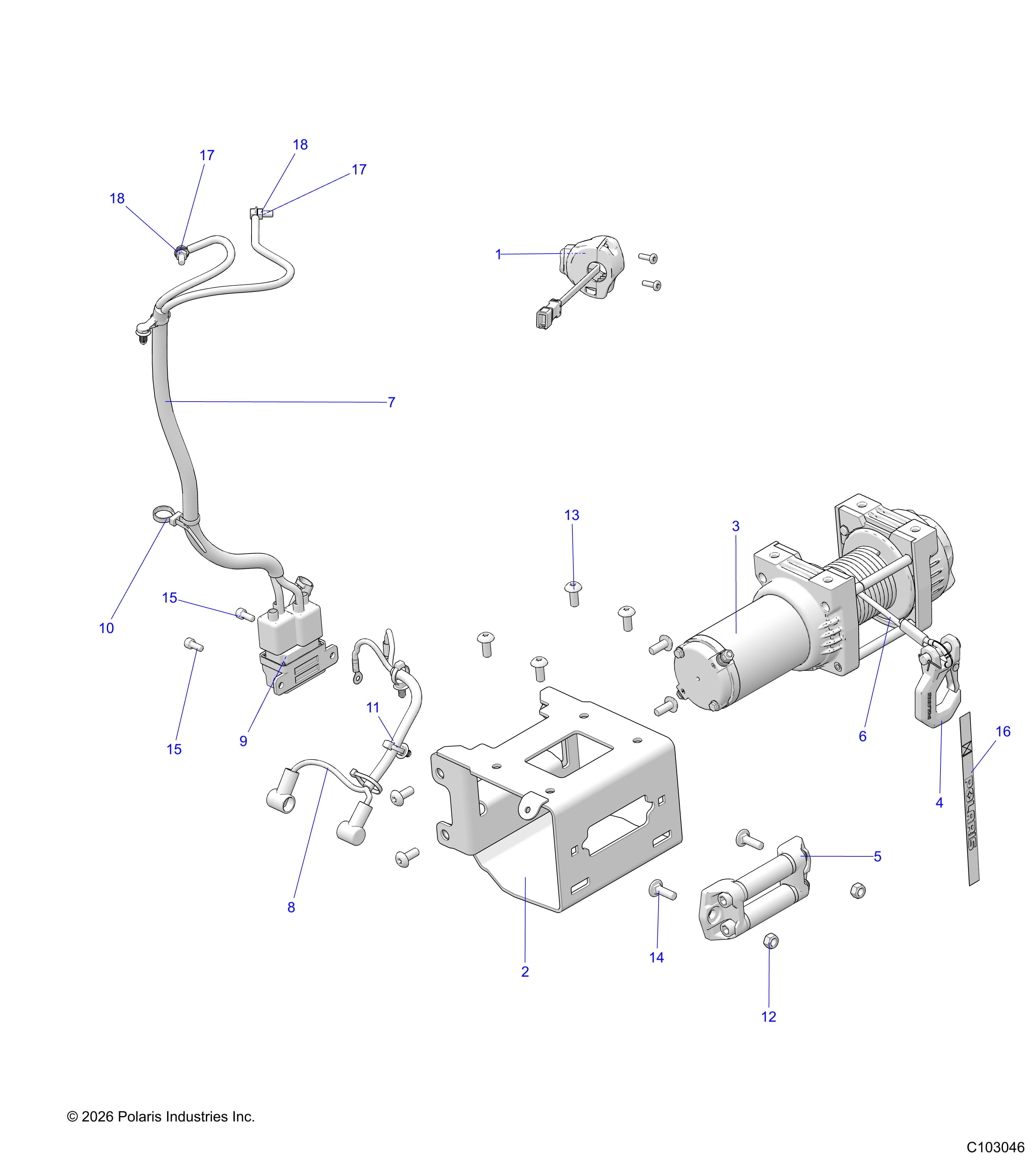 CHASSIS, WINCH