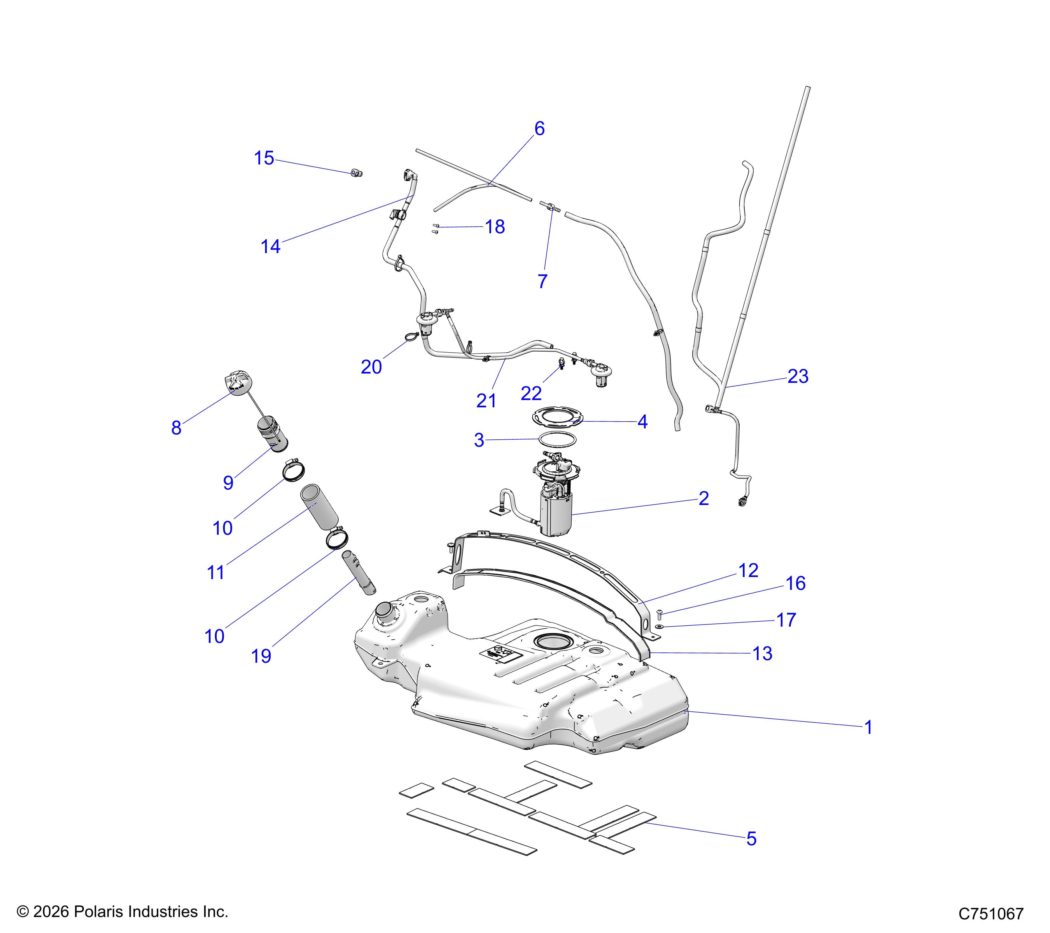 FUEL SYSTEM, STD.