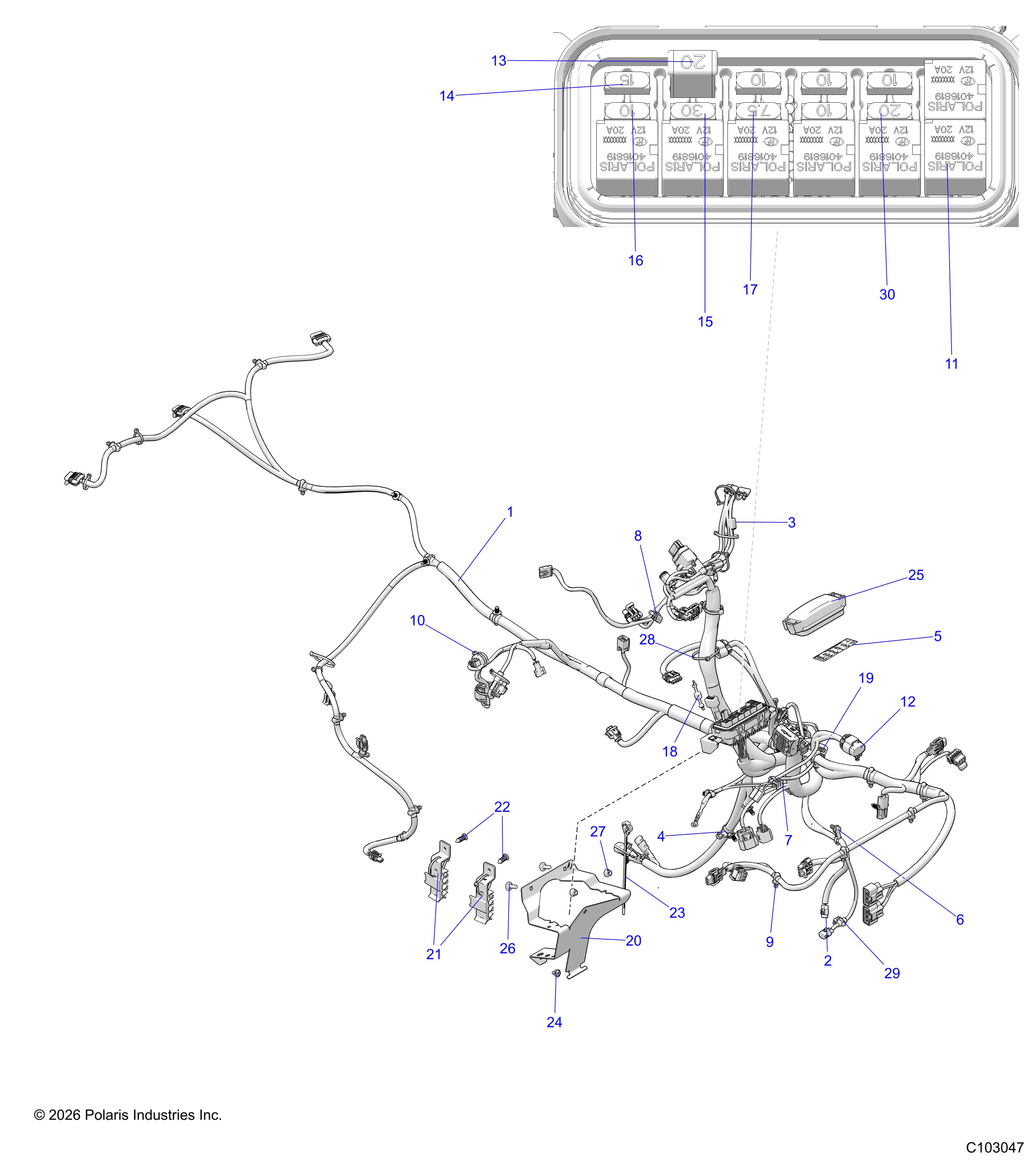 ELECTRICAL, MAIN WIRE HARNESS
