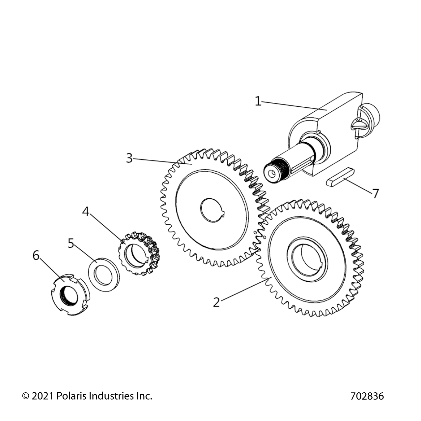 Part Number : 3055661 OIL PUMP DRIVE SPROCKET